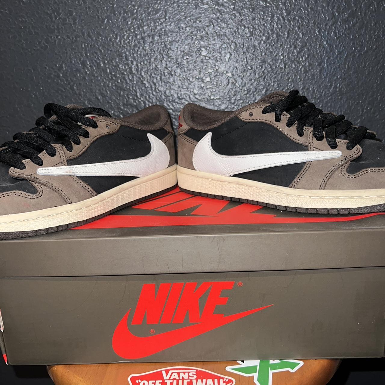 travis scott shoes brown