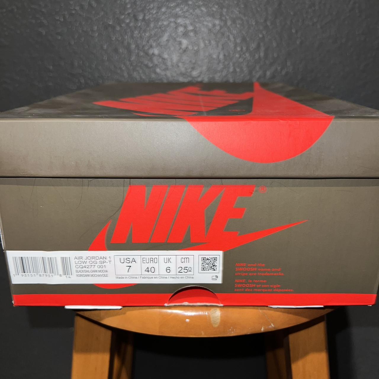 travis scott shoes brown