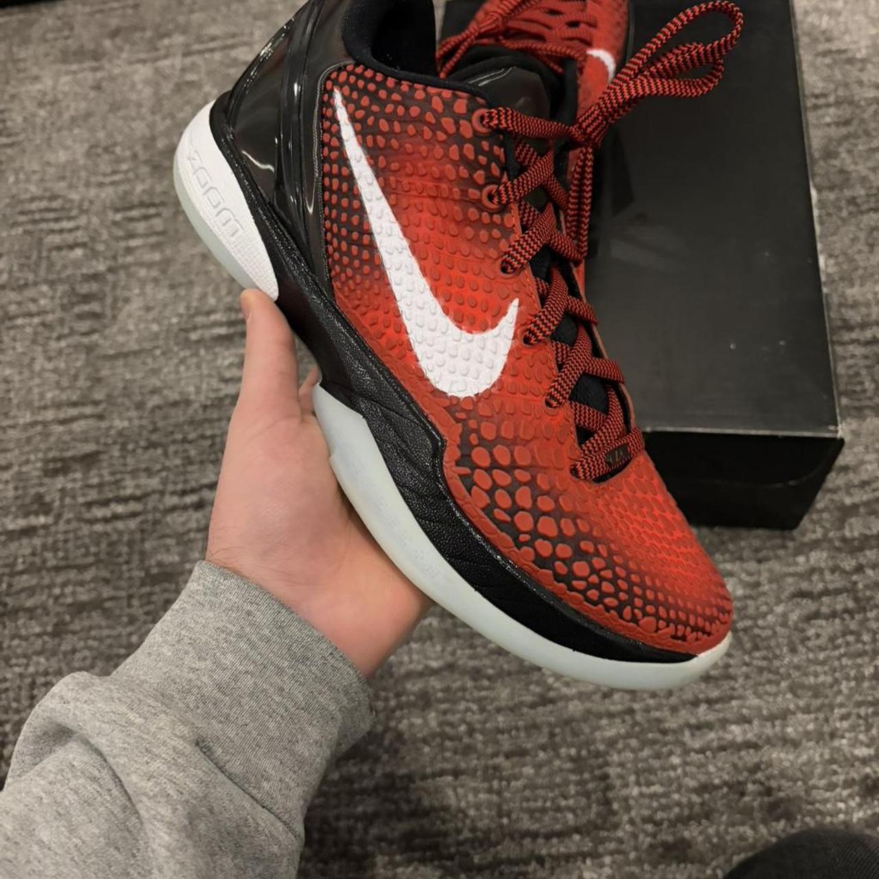 Nike Men's Sneakers - Red/Burgundy - US 7.5 – Nik… - image 2