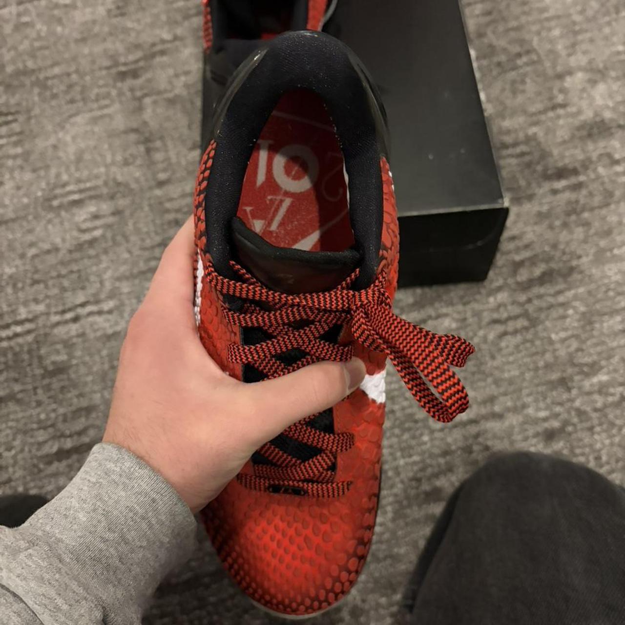 Nike Men's Sneakers - Red/Burgundy - US 7.5 – Nik… - image 6