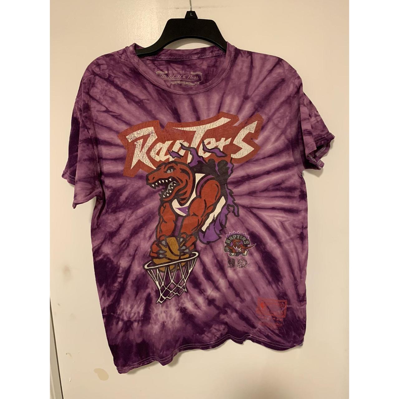 Mitchell & Ness Men's Shirt - Purple - M – Mitchell & Ness Shirt Toronto Raptors Hardwood …