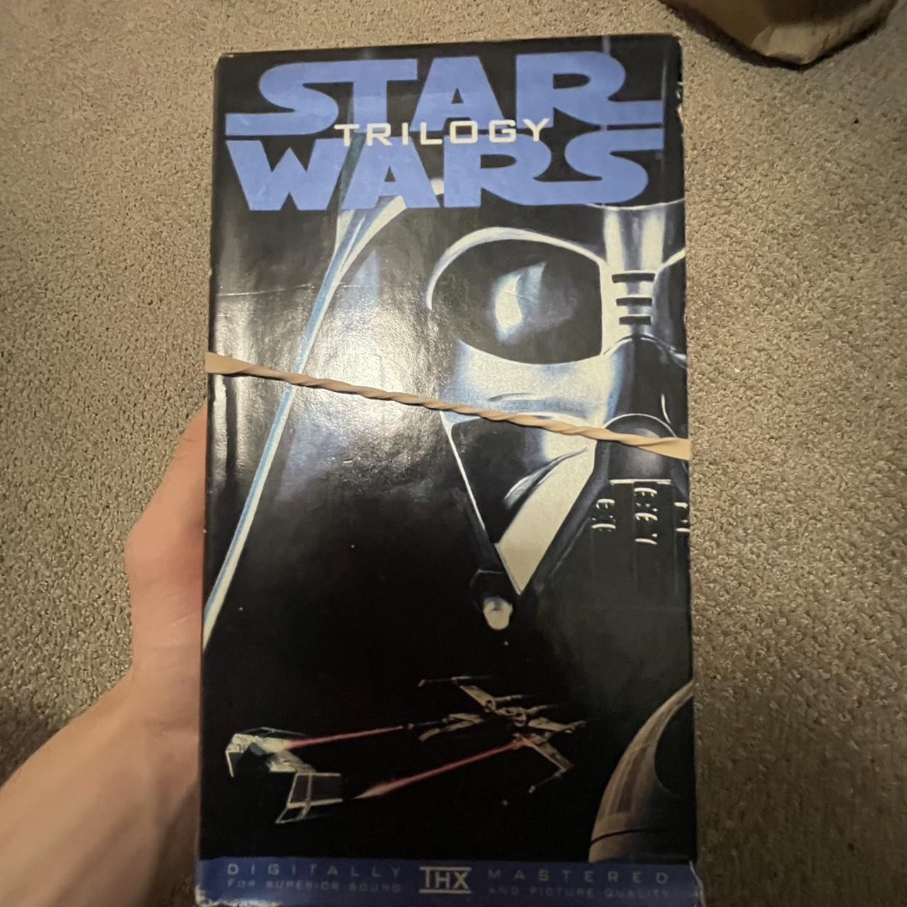 original starwars trilogy collection 1995 vhs...