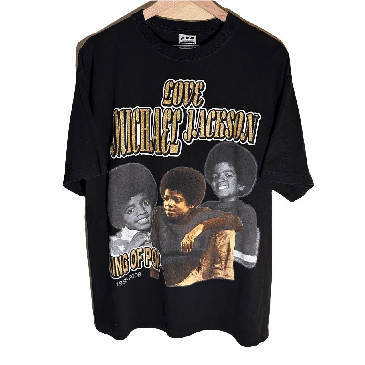 Michael Jackson King of Pop Shirt Vintage Michael - Depop