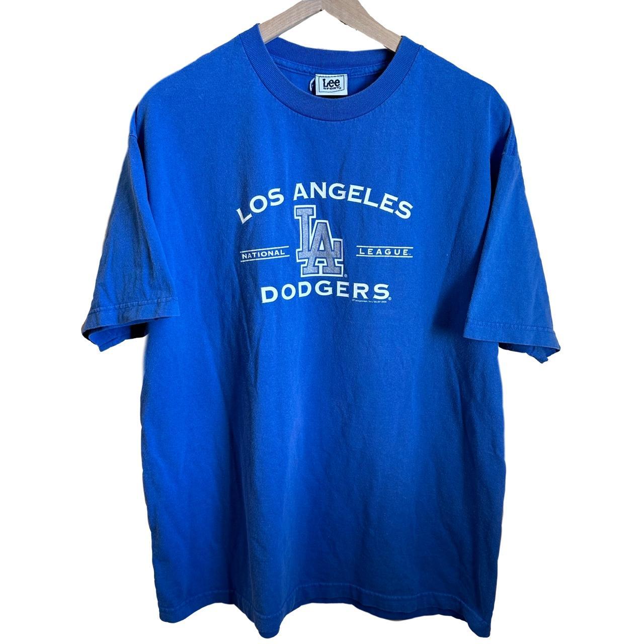 Vintage Los Angeles Dodgers T Shirt Lee Sport MLB Baseball