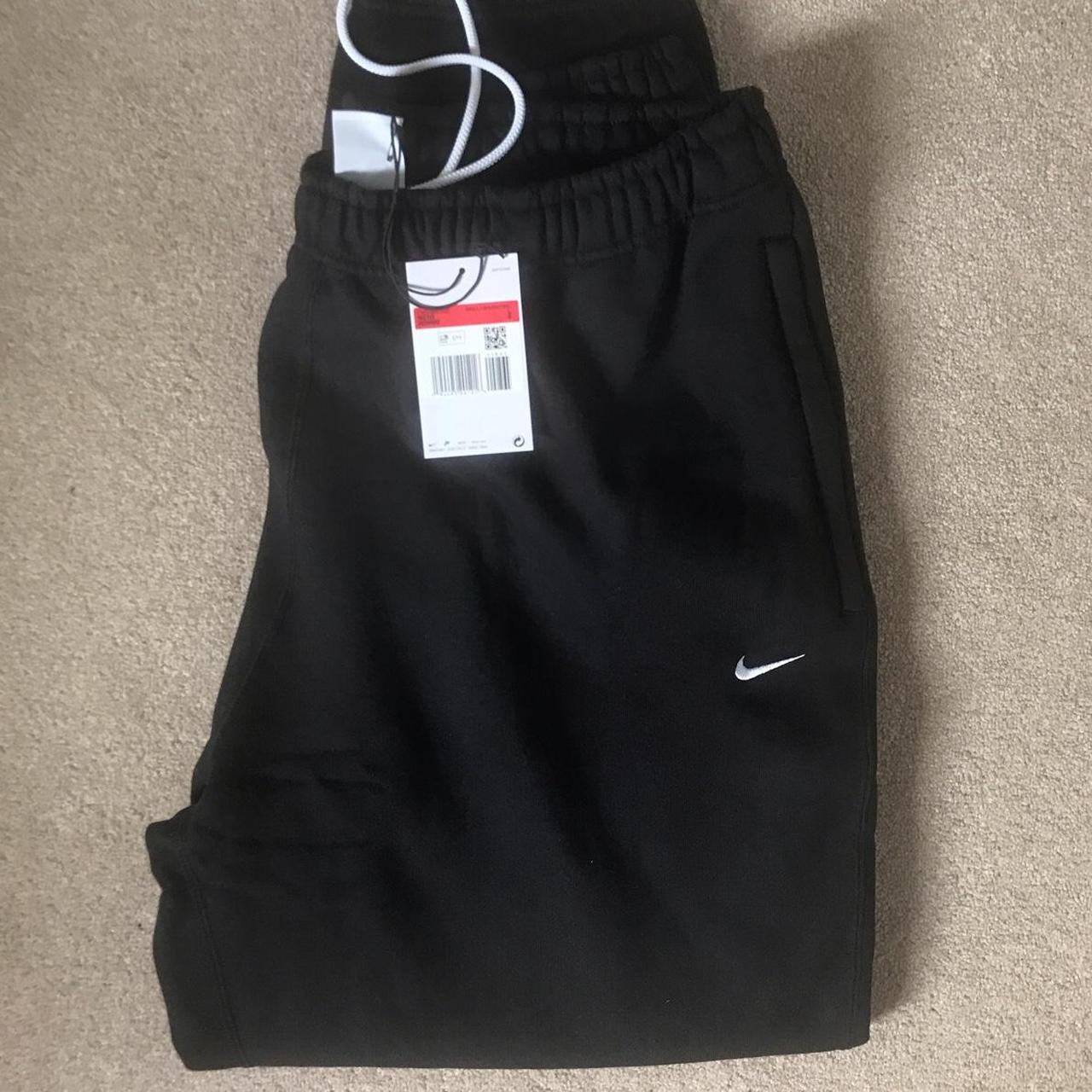 Black Nike NRG Joggers Size L Brand New with tags... - Depop