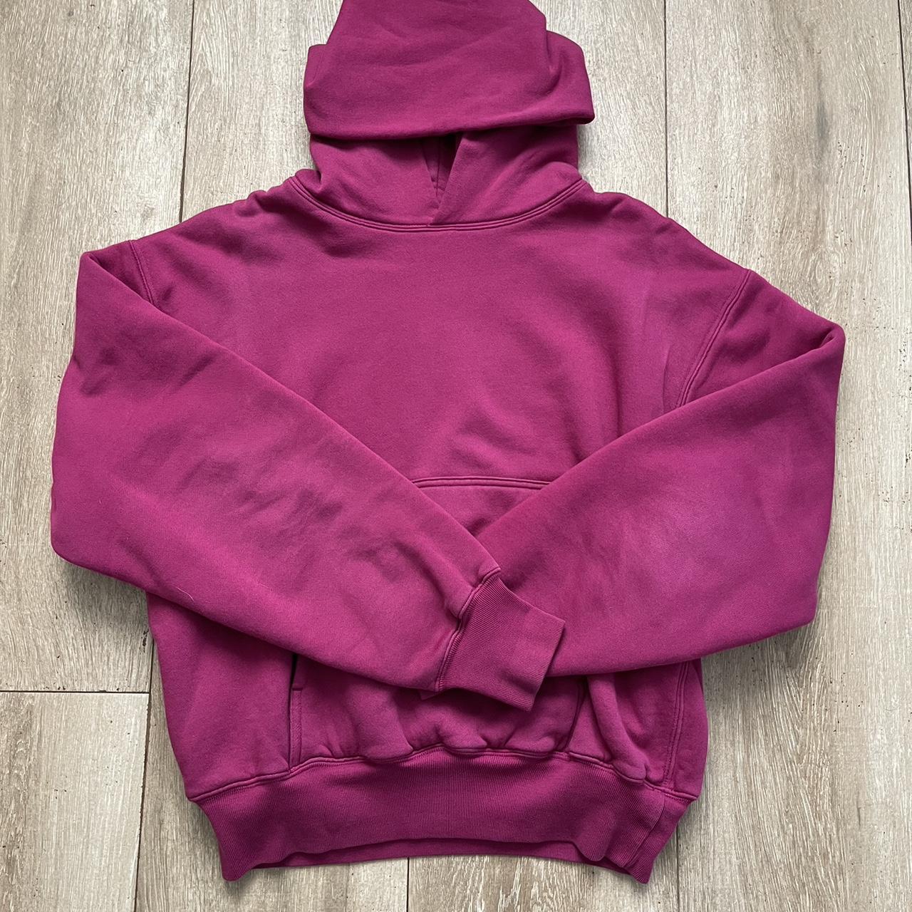 Yeezy Men's Purple Hoodie | Depop