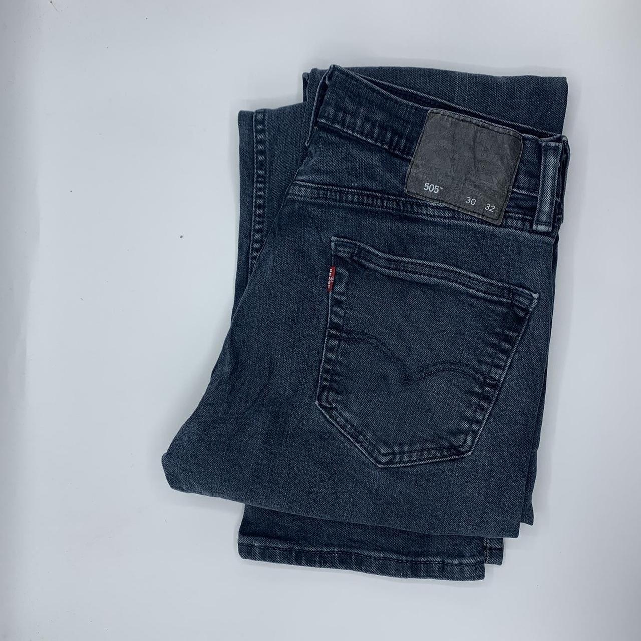 Levi's 505 outlet zip fly jeans