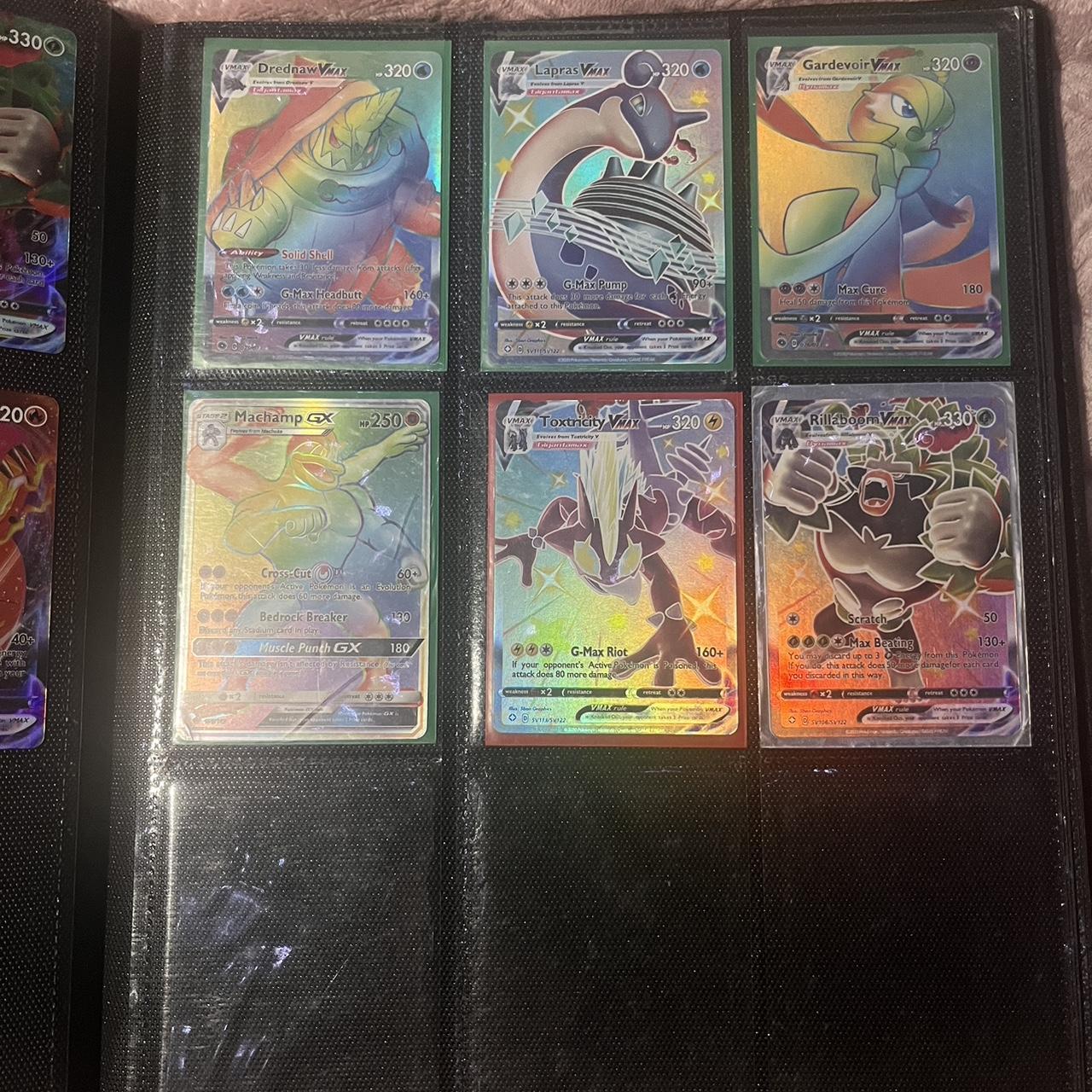 pokemon cards!! Vmax, Gx,Ex, V, 9 cards for 45... - Depop