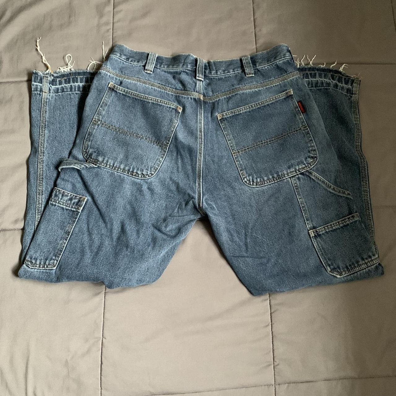 wolverine workwear carpenter jeans size 36x30 with... Depop