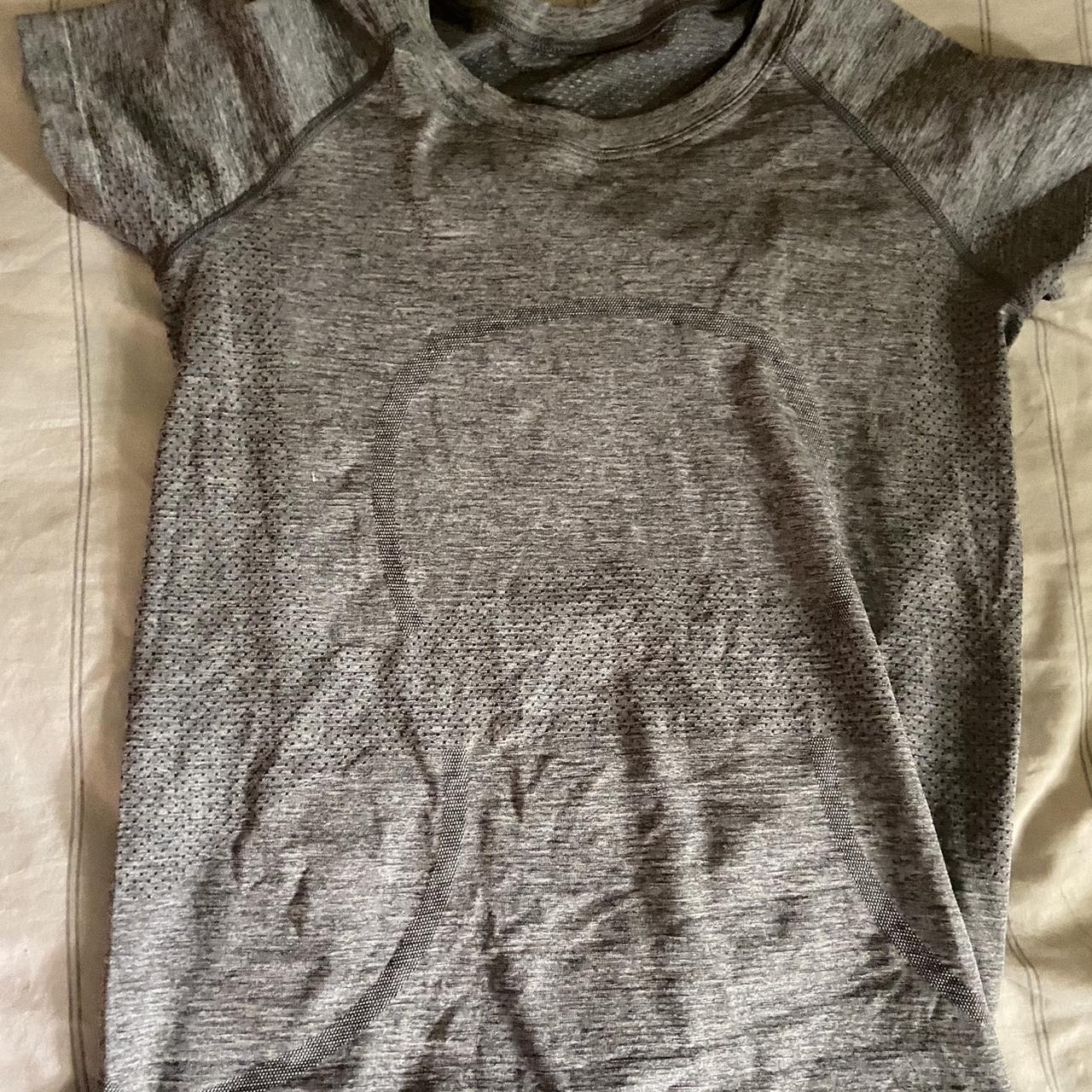 - lululemom grey swiftly tech - only tried on - no... - Depop