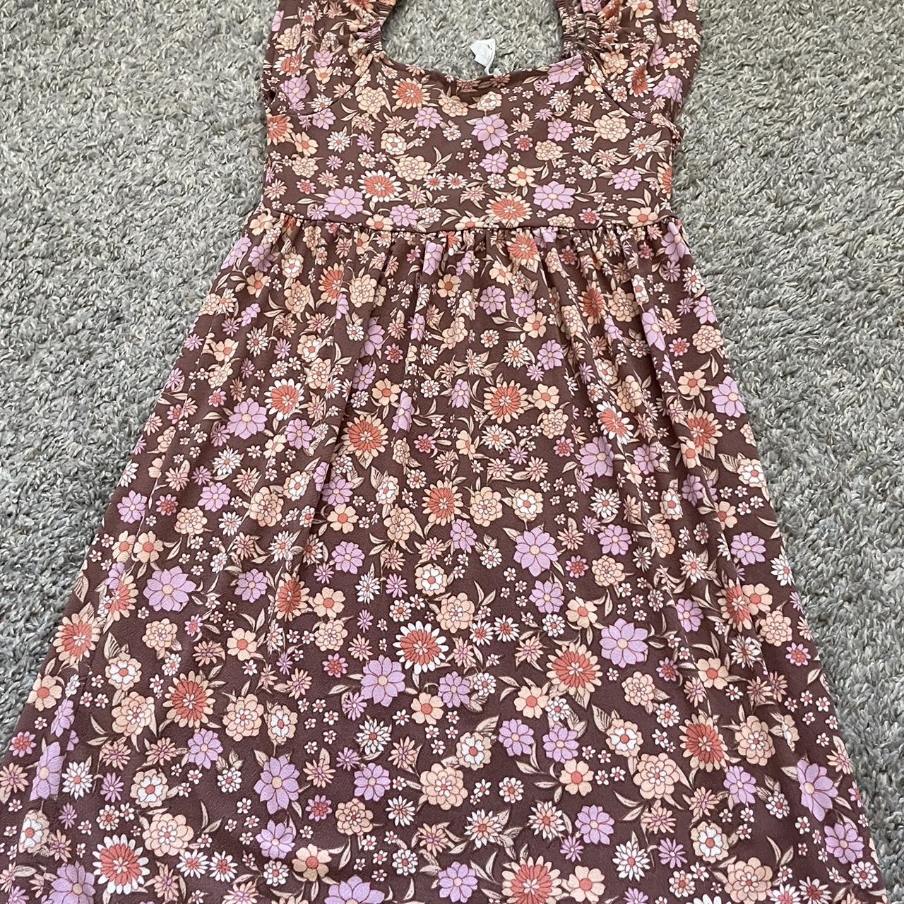 Pink Rose Women's Pink And Brown Dress 