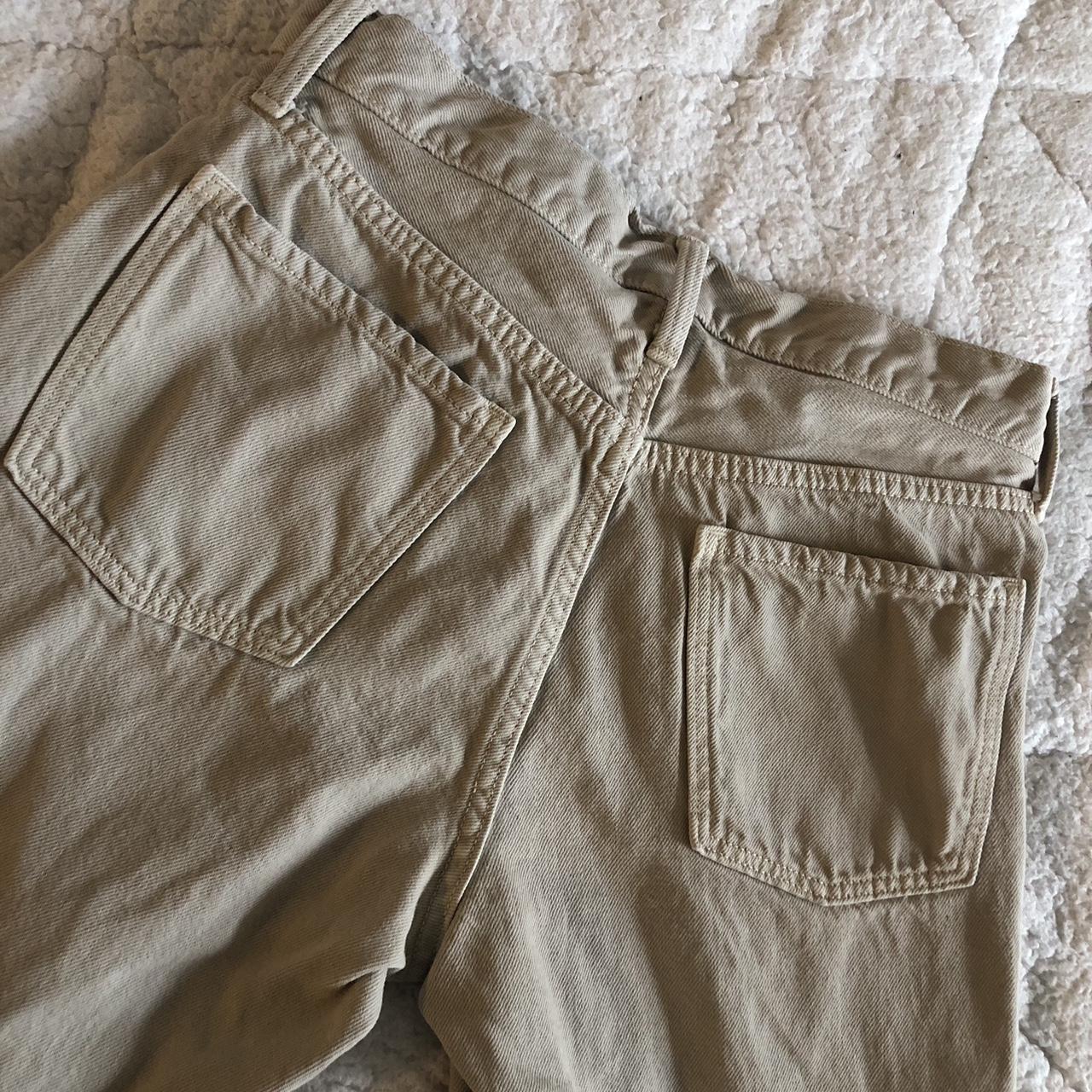 Light brown jeans from Old Navy Slouchy straight... - Depop