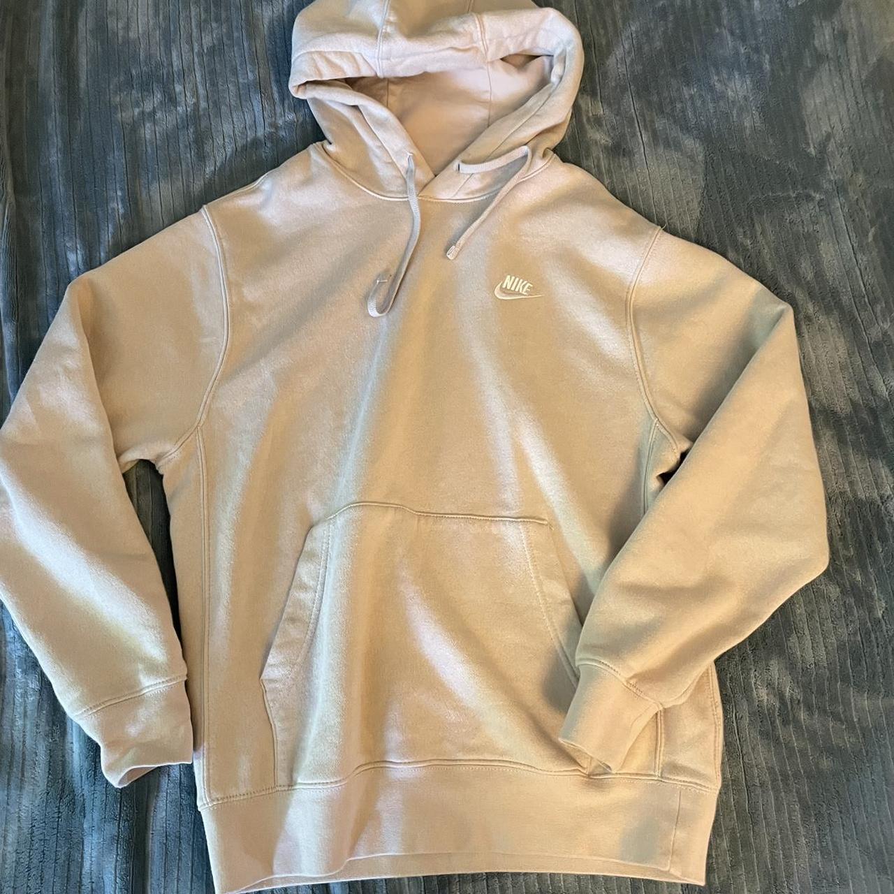 jd beige nike hoodie