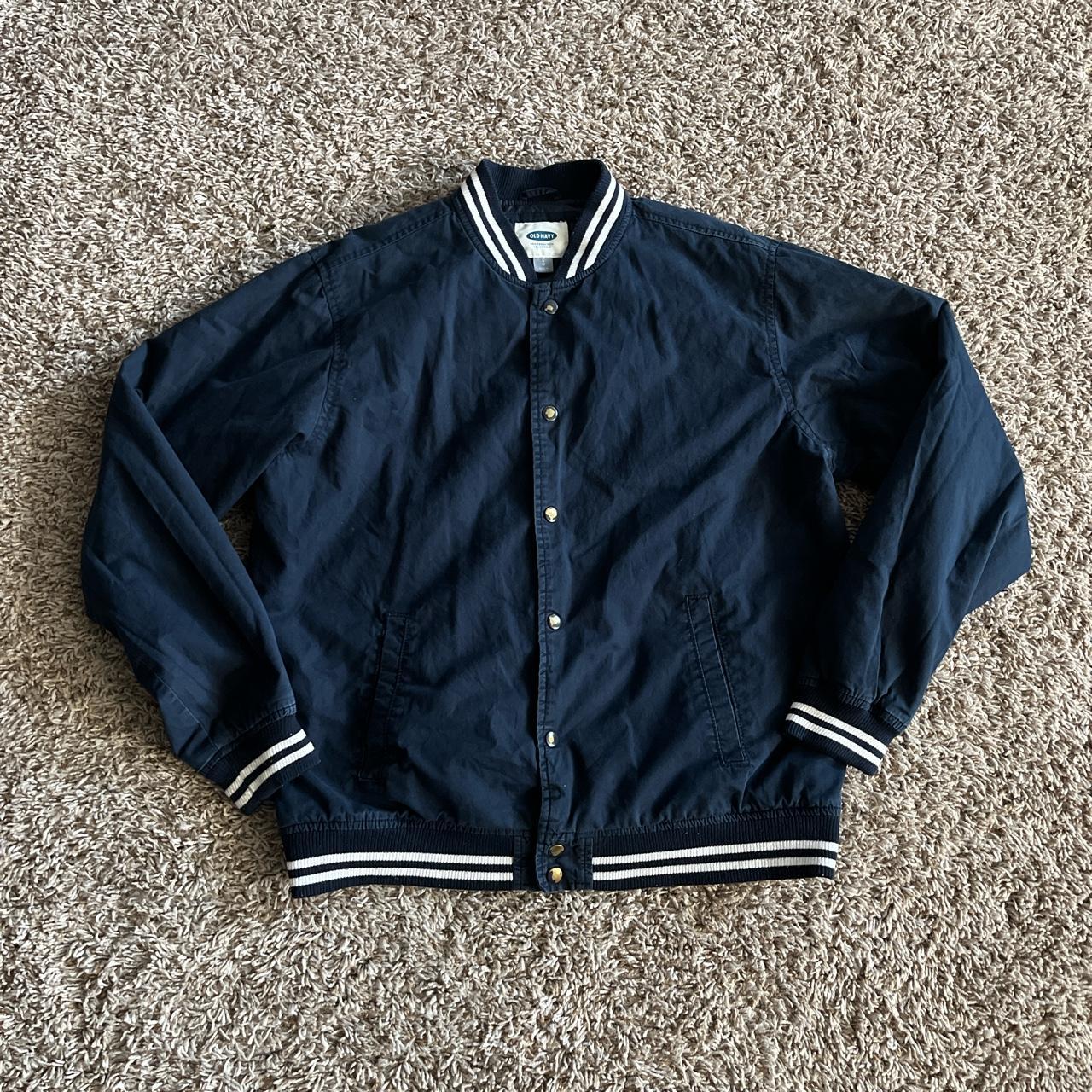 Old navy outlet letterman jacket