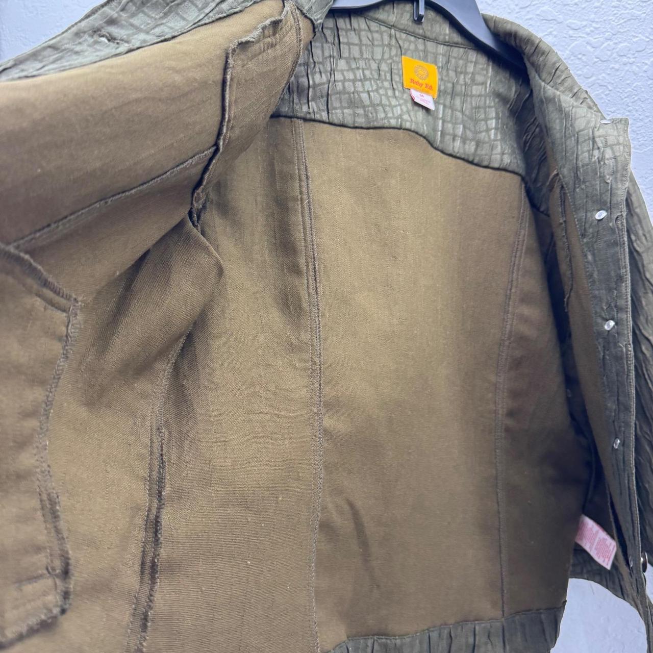 Ruby Rd. Women's Blazer Jacket - Green - 14 – Rub… - image 3