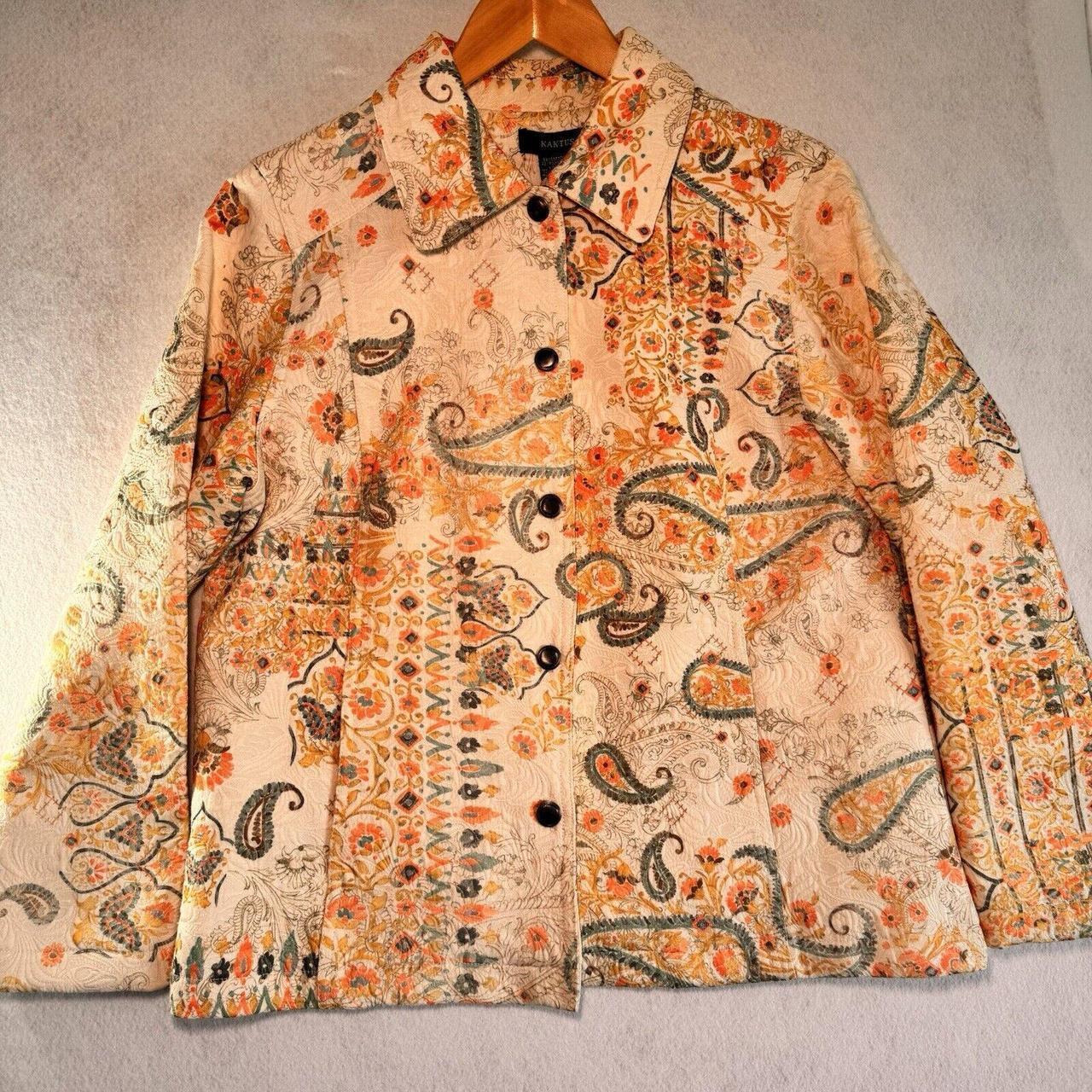 Source Unknown Women's Top - Multi - L – Kaktus T… - image 2