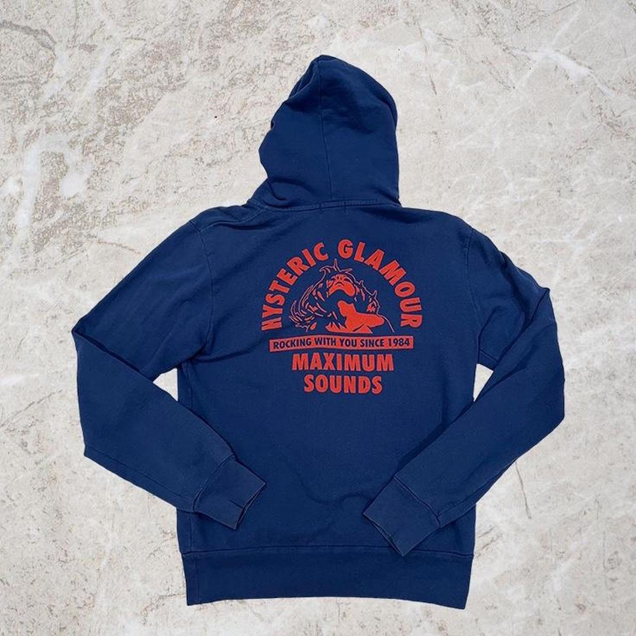 トップス hysteric glamour maximum sounds hoodie Hysteric Glamour Neon Logo All Over Print Zip Up Hoodie