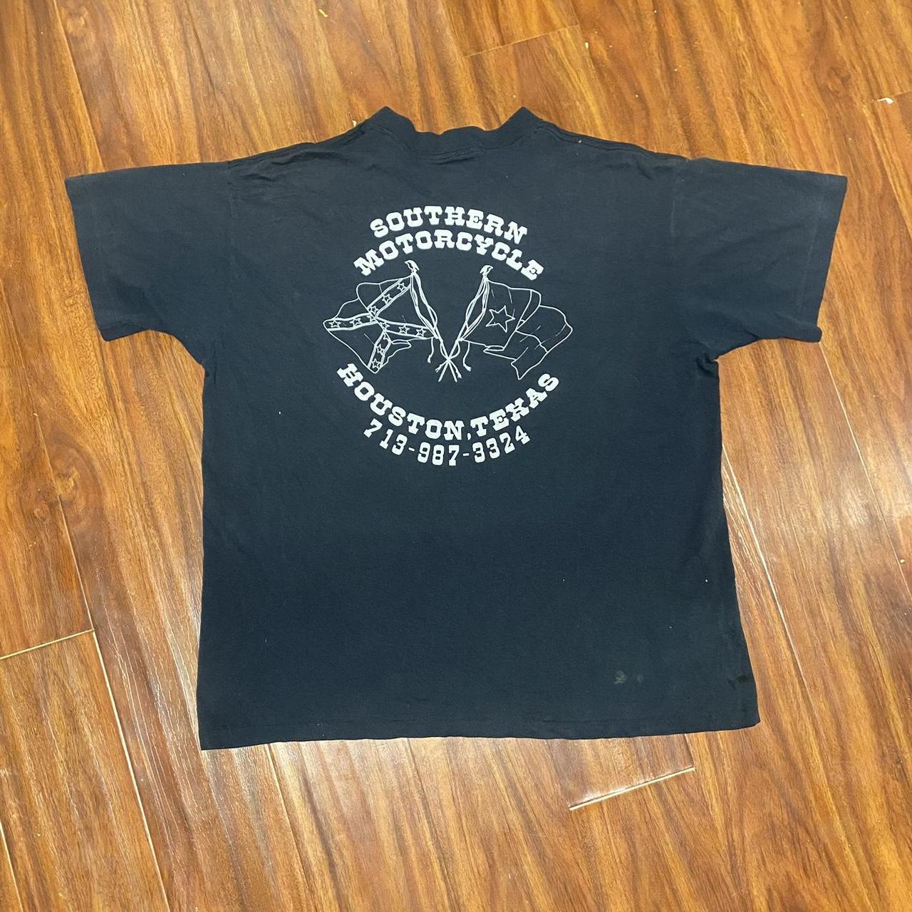 1992 Fear No Evil American Biker Shirt Biker Wizard | Depop