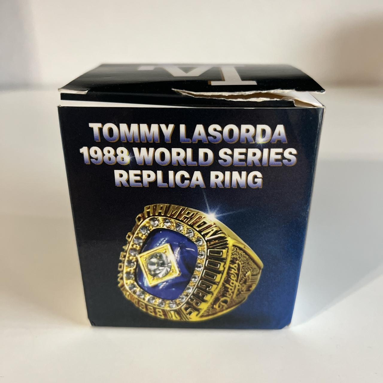 Tommy Lasorda 1988 World Series store Ring