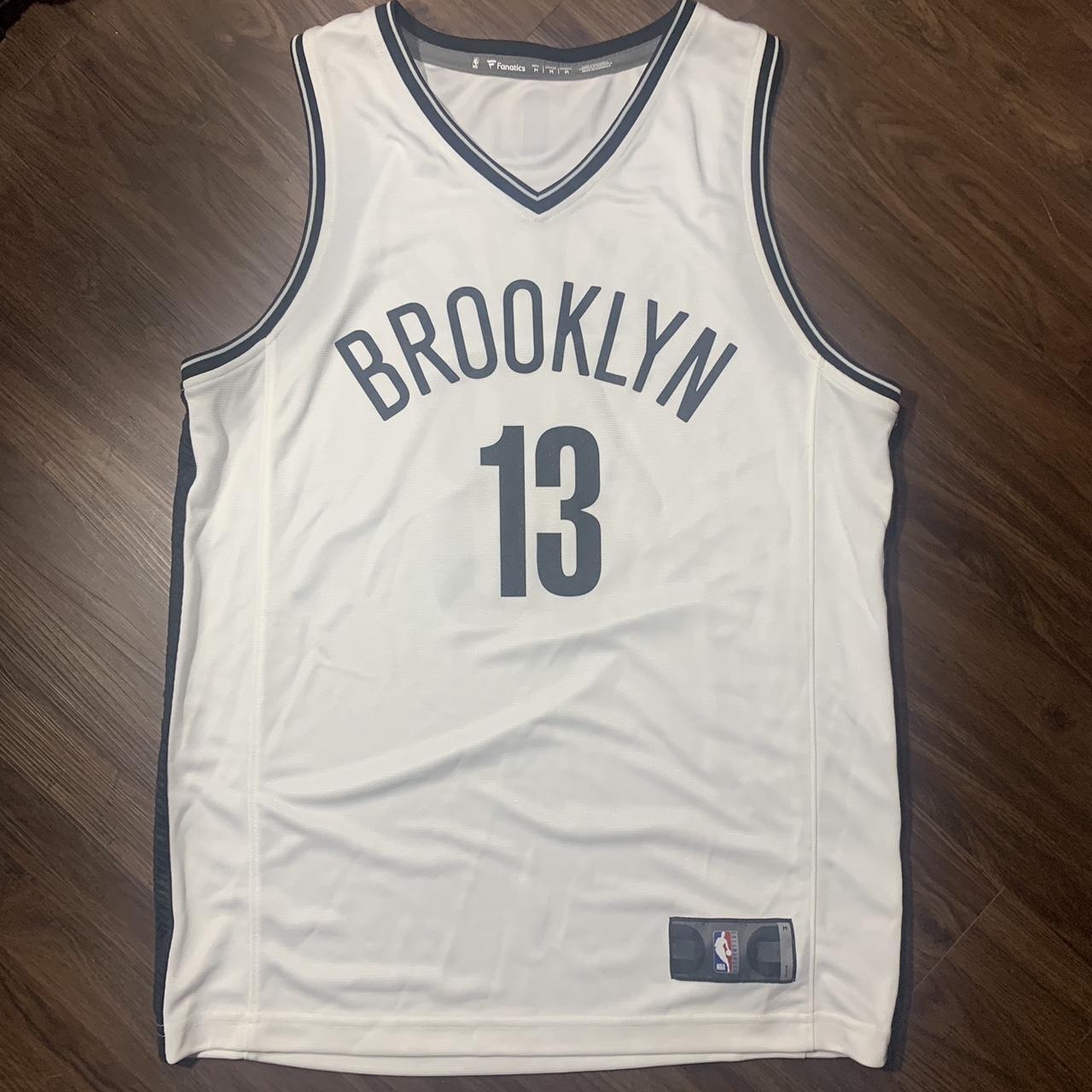 Fanatics Brooklyn Nets James Harden Jersey Size - Depop