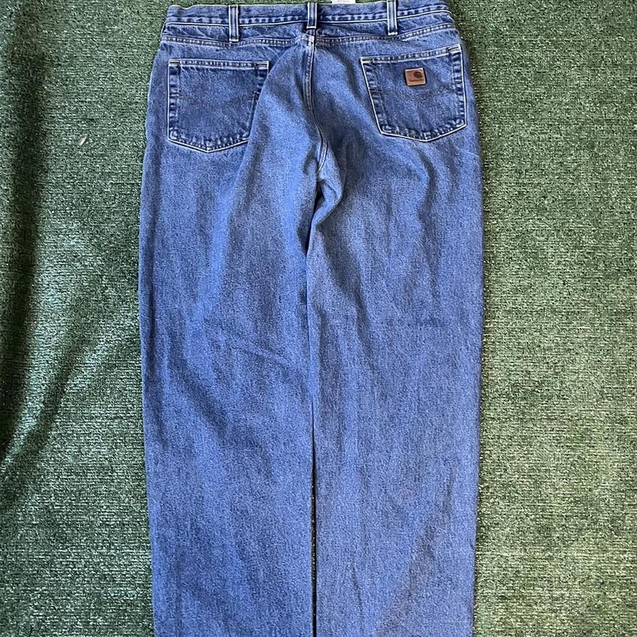 Vintage Wide Leg Carhartt Jeans 😍🔥 -Size as 40x34... - Depop