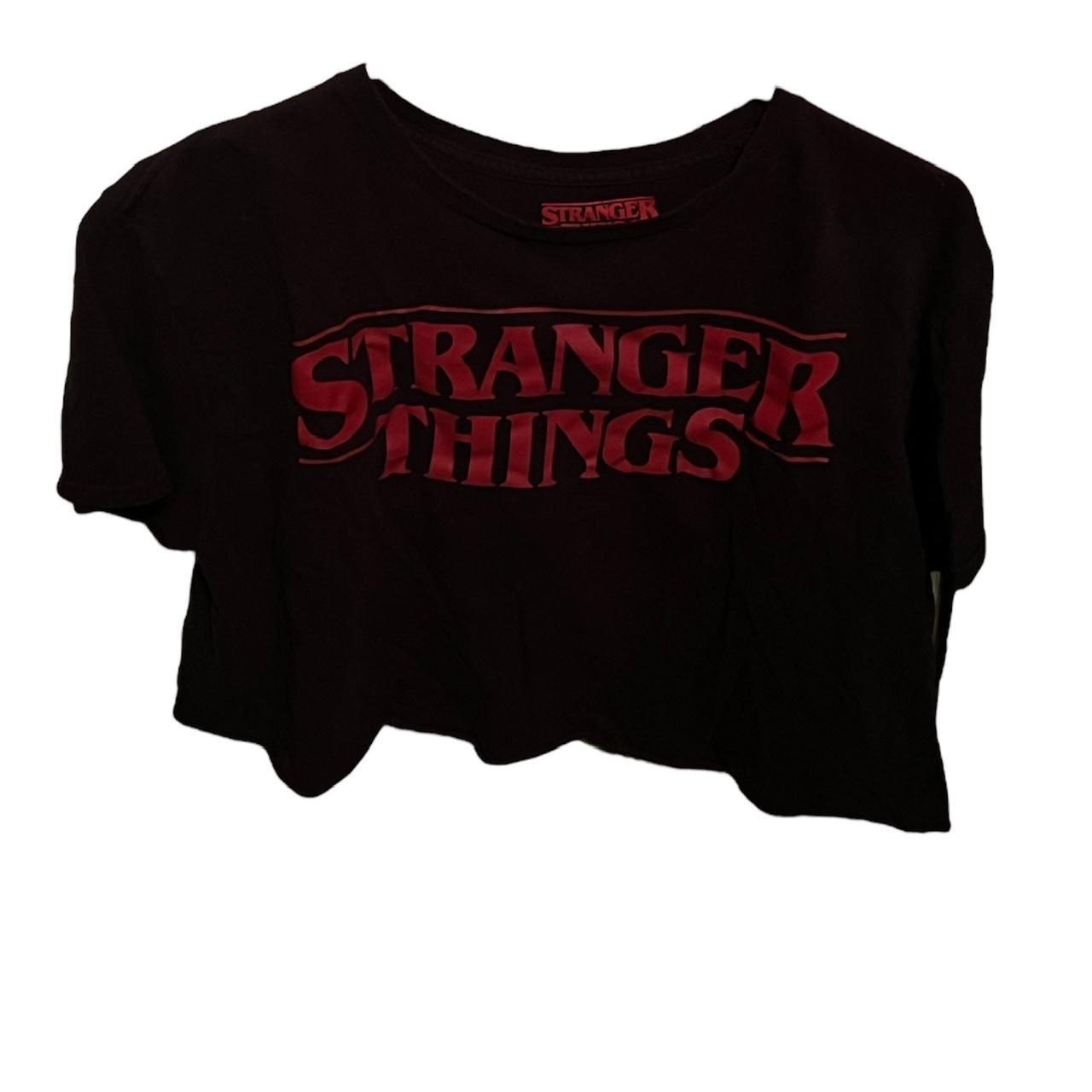 Stranger things crop top