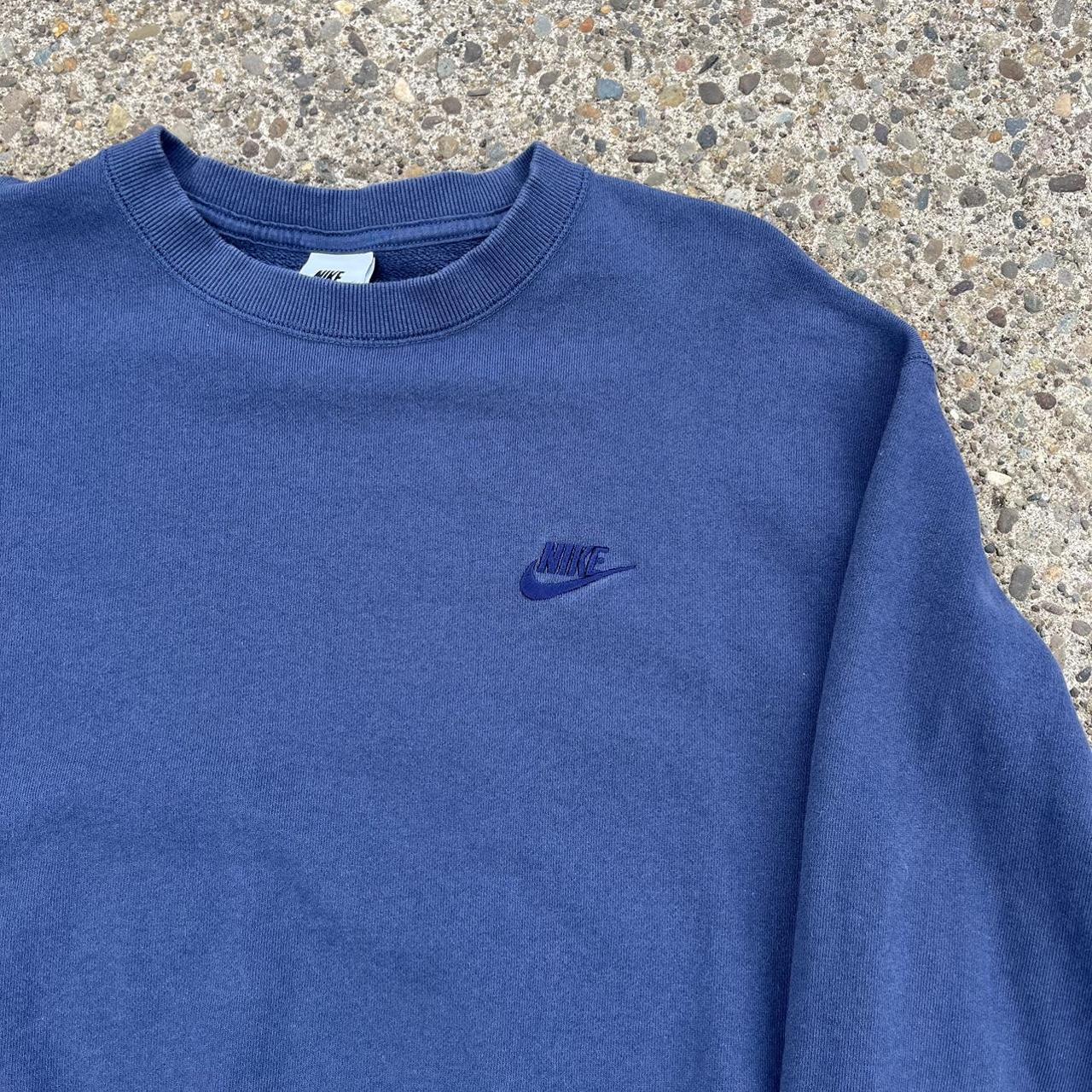 mens navy nike jumper