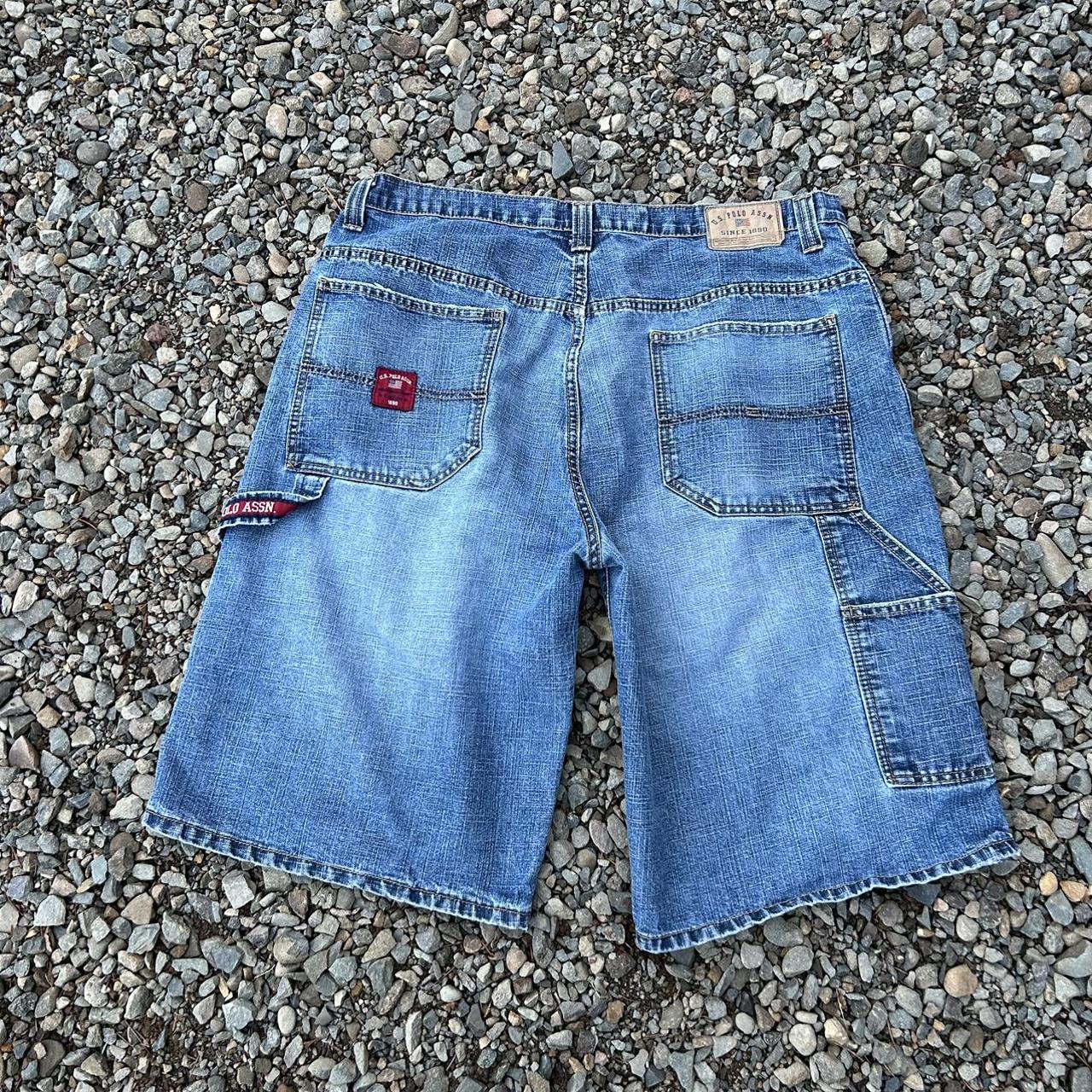 Polo ASSN. Jorts Tagged size 38 Dimensions 19... - Depop