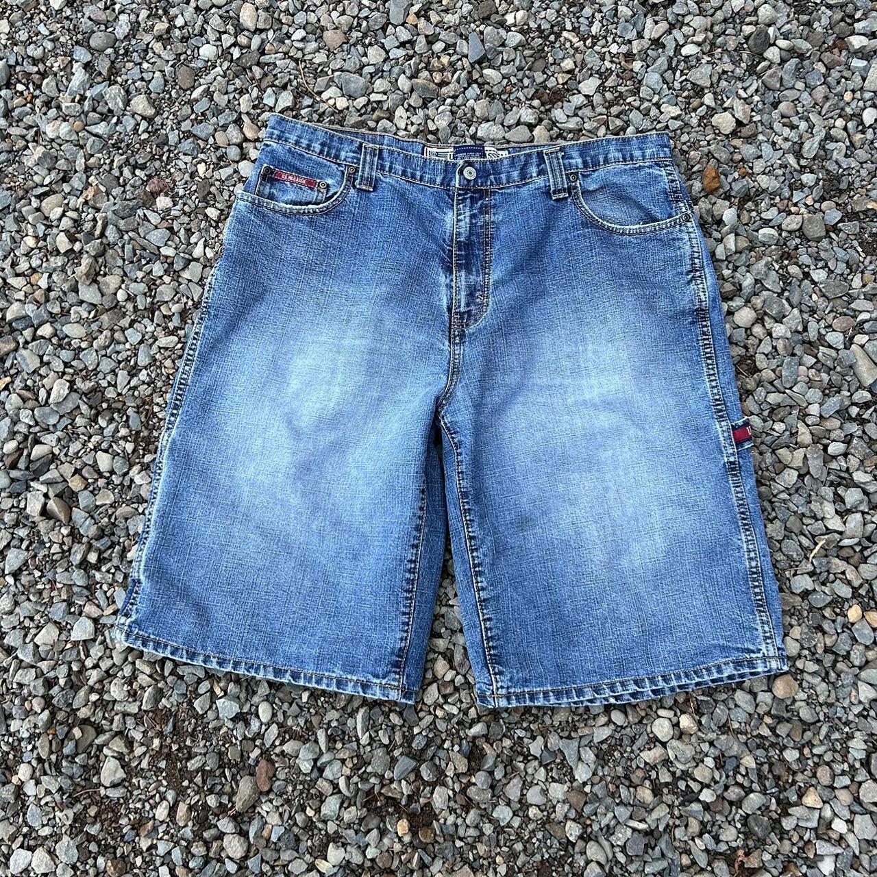 Polo ASSN. Jorts Tagged size 38 Dimensions 19... - Depop