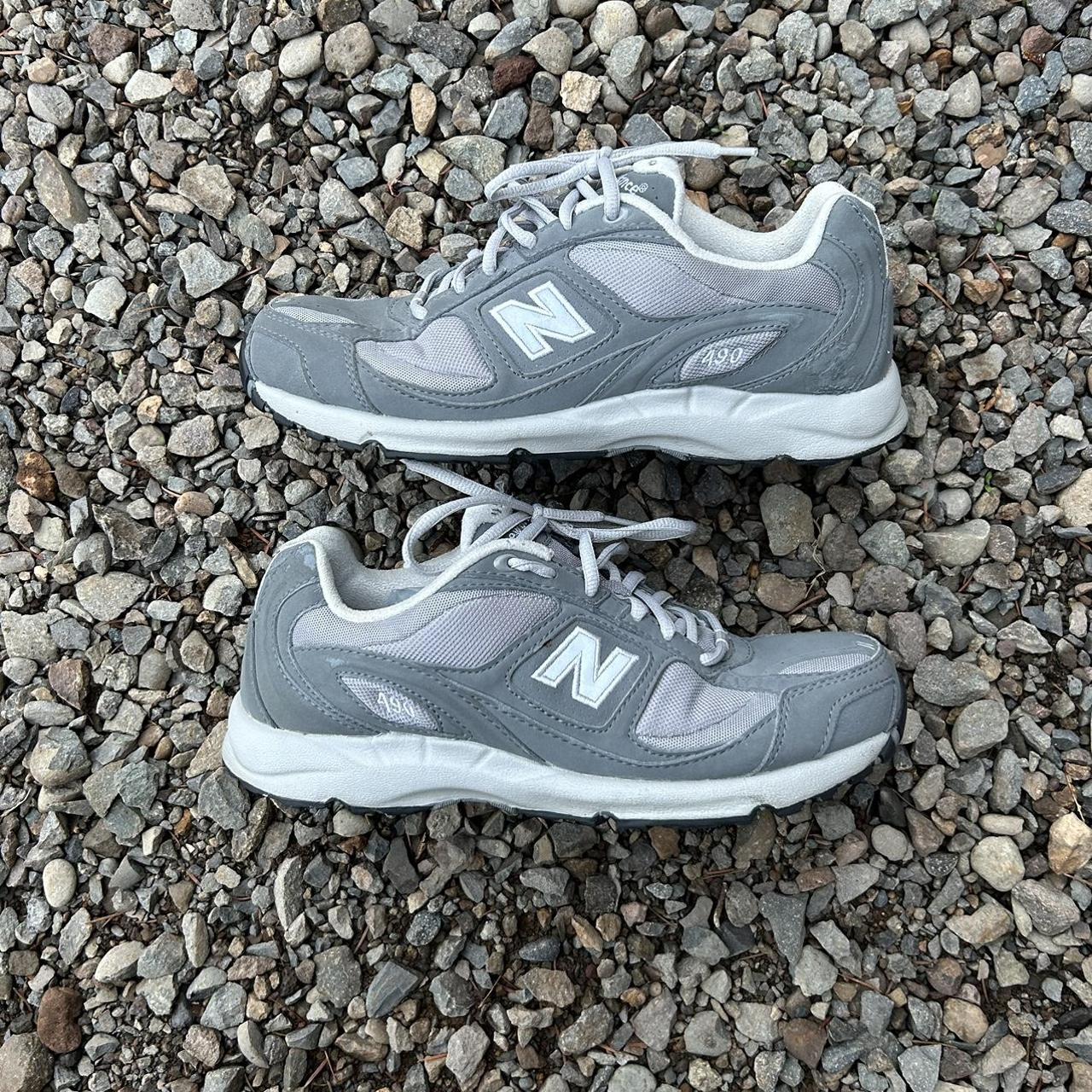 New Balance 490 grey Tagged size 8 Men’s In... - Depop