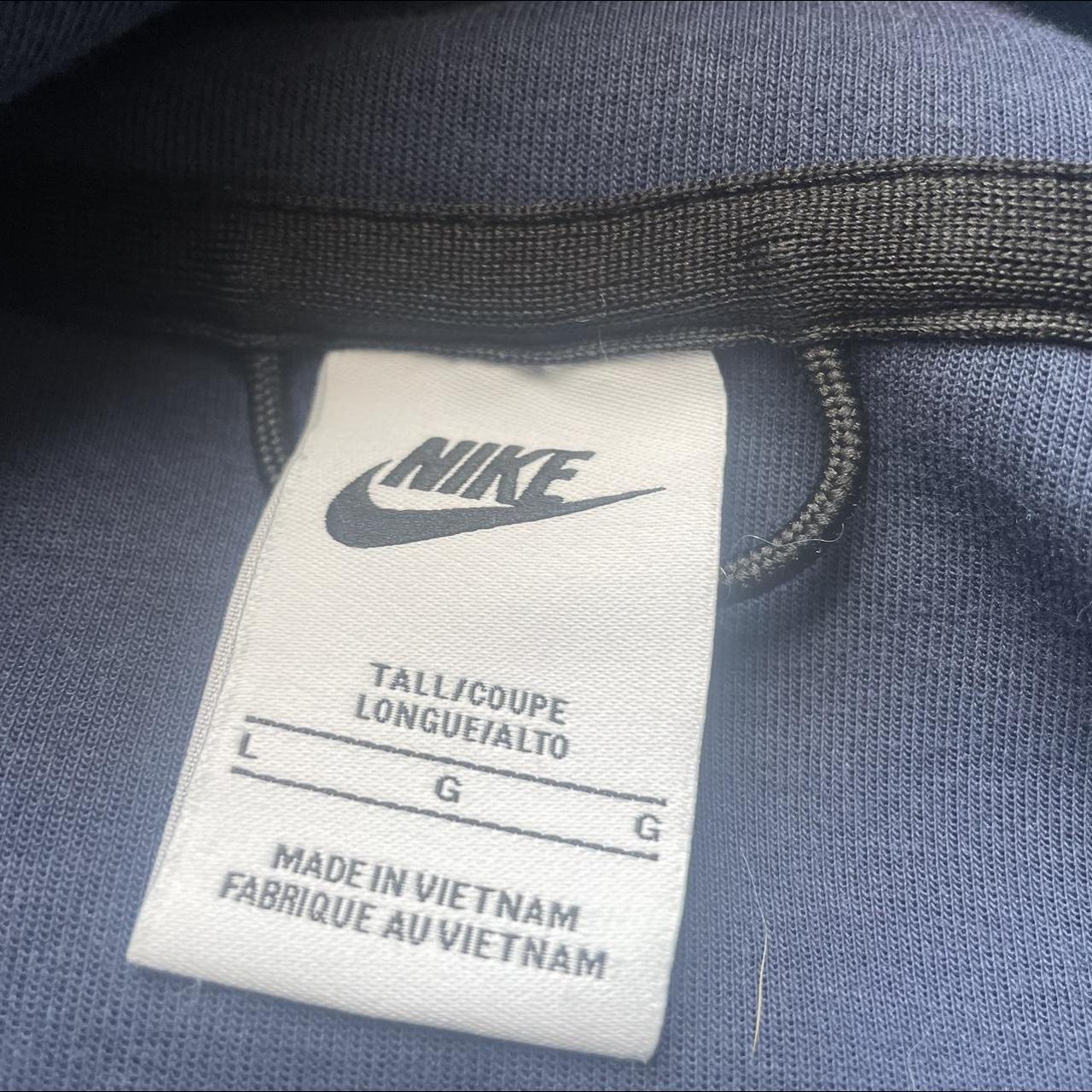 Nike Tech Fleece Size Large Dark Blue -Signs of... - Depop