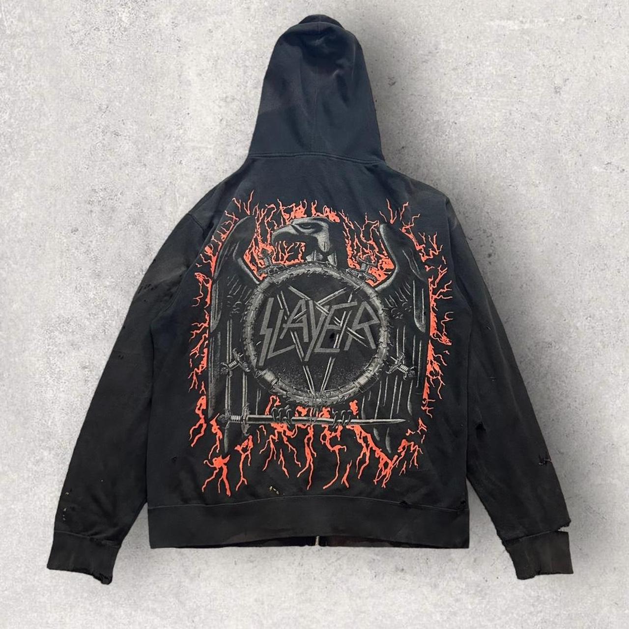 Slayer on sale zip hoodie