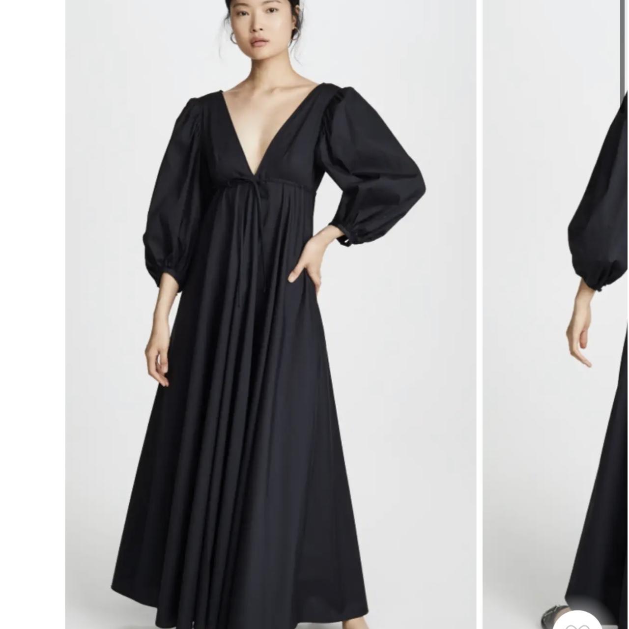 staud backless dress