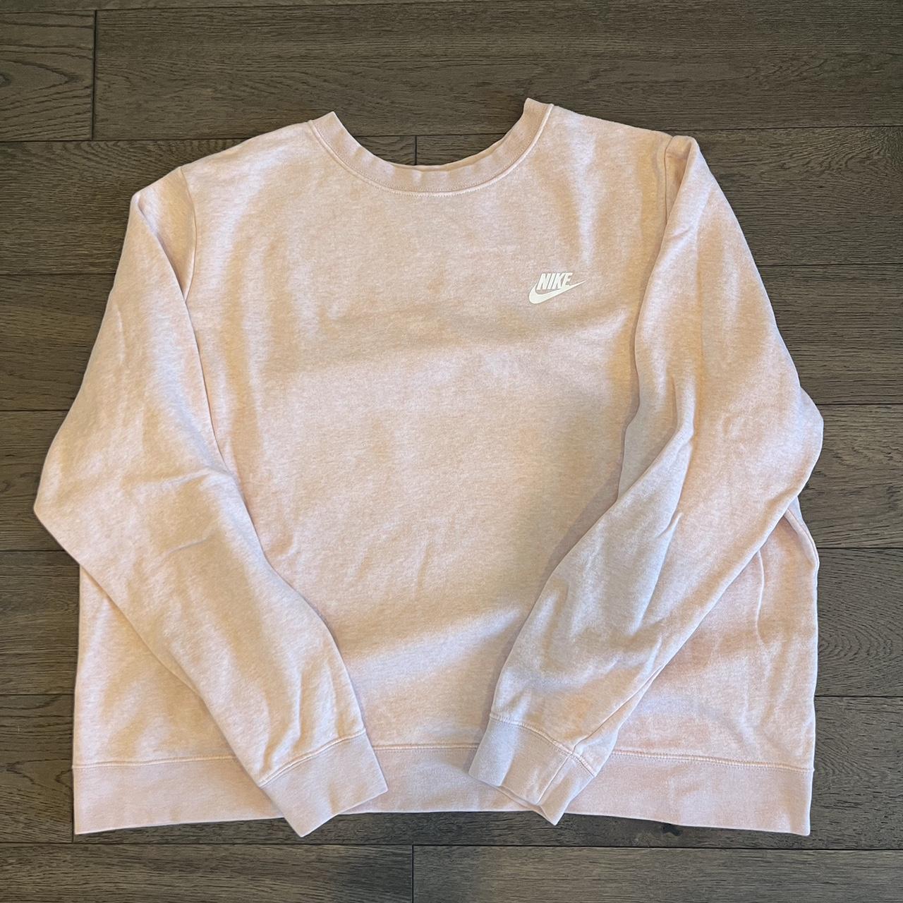nike pink crewneck sweatshirt