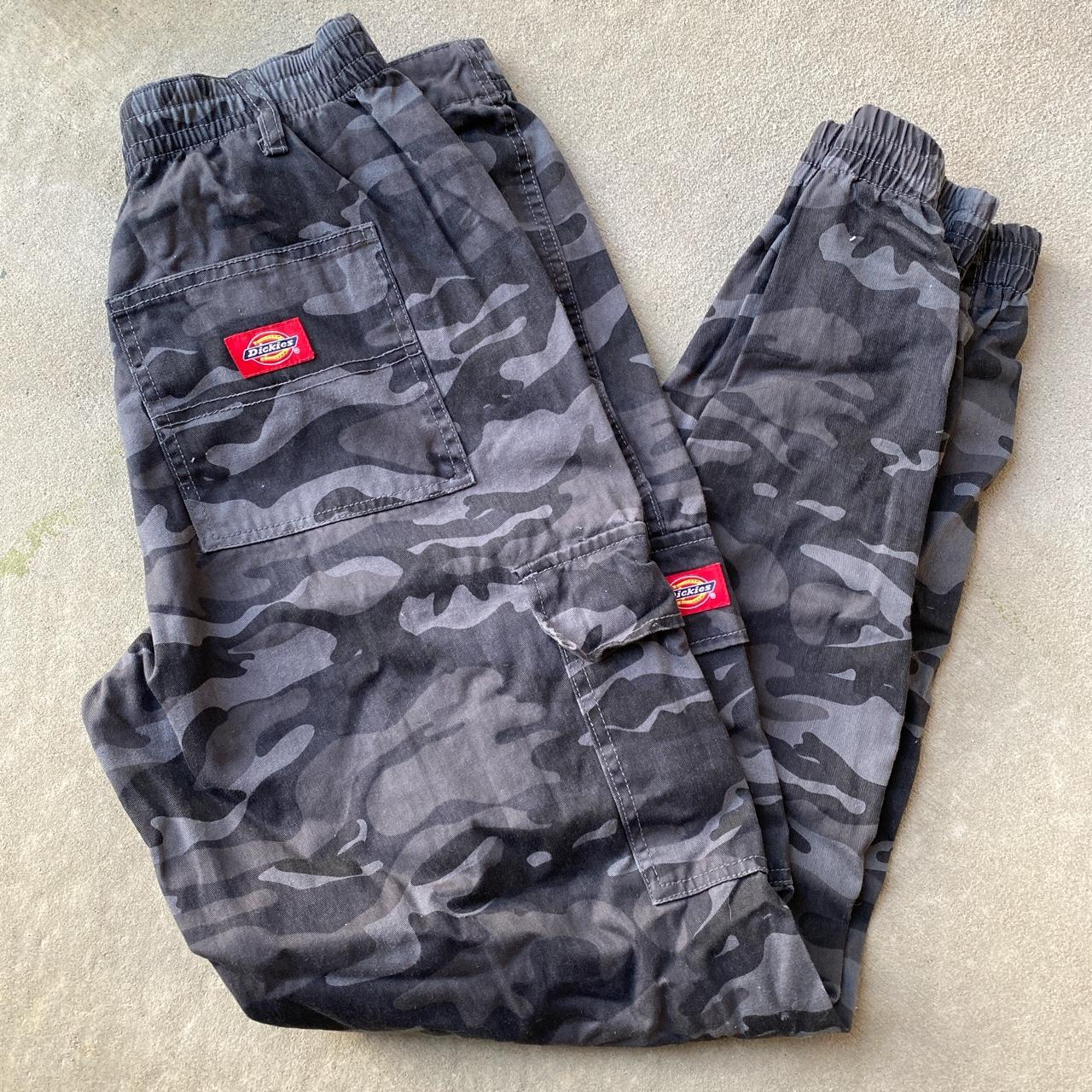 Dickies Men's Grey and Black Jeans | Depop