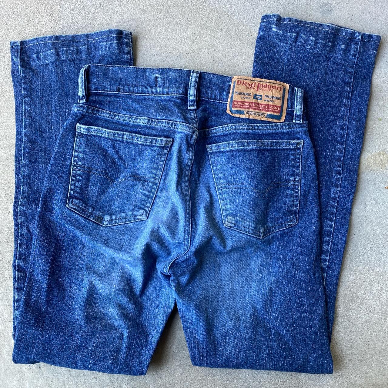 Diesel Red Tag Men's Navy and Blue Jeans