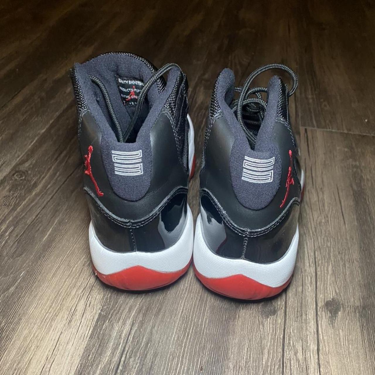 jordan retro 11 bred fake vs real