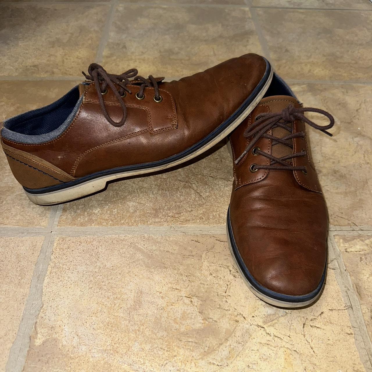 asos mens brown shoes