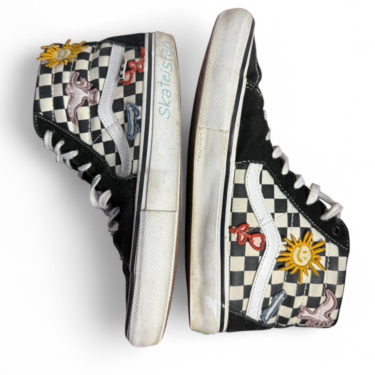 Vans Men's Sneakers Black/Multi US 10 – Vans Sk8-Hi Skateistan