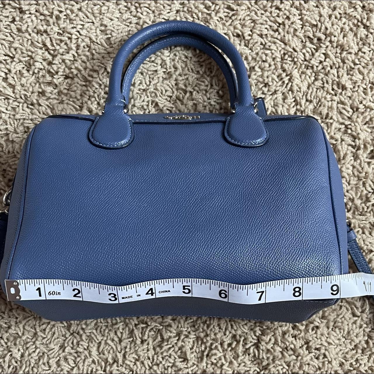 Coach Mini Bennett Satchel in Color Seafoam/Silver / - Depop