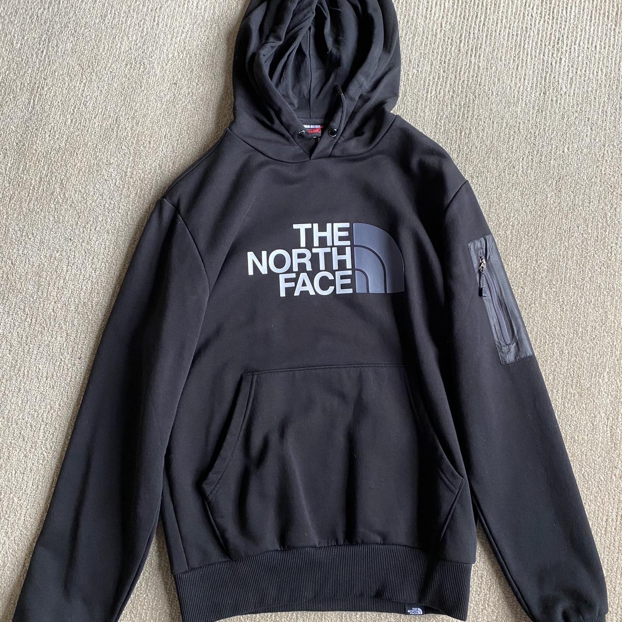 The North Face Men's Black Hoodie Depop
