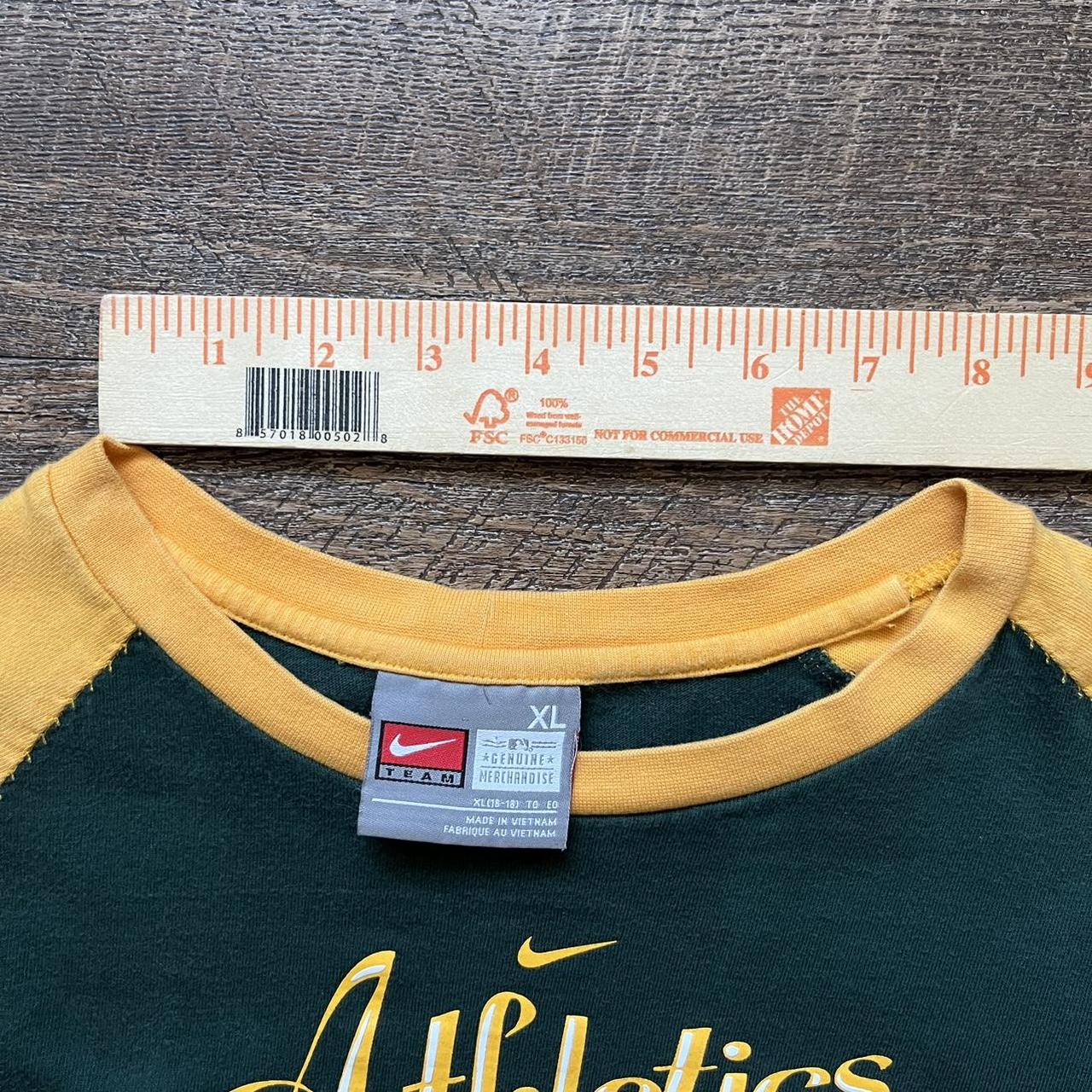 Oakland A's Nike Cooperstown Collection T-Shirt - Depop