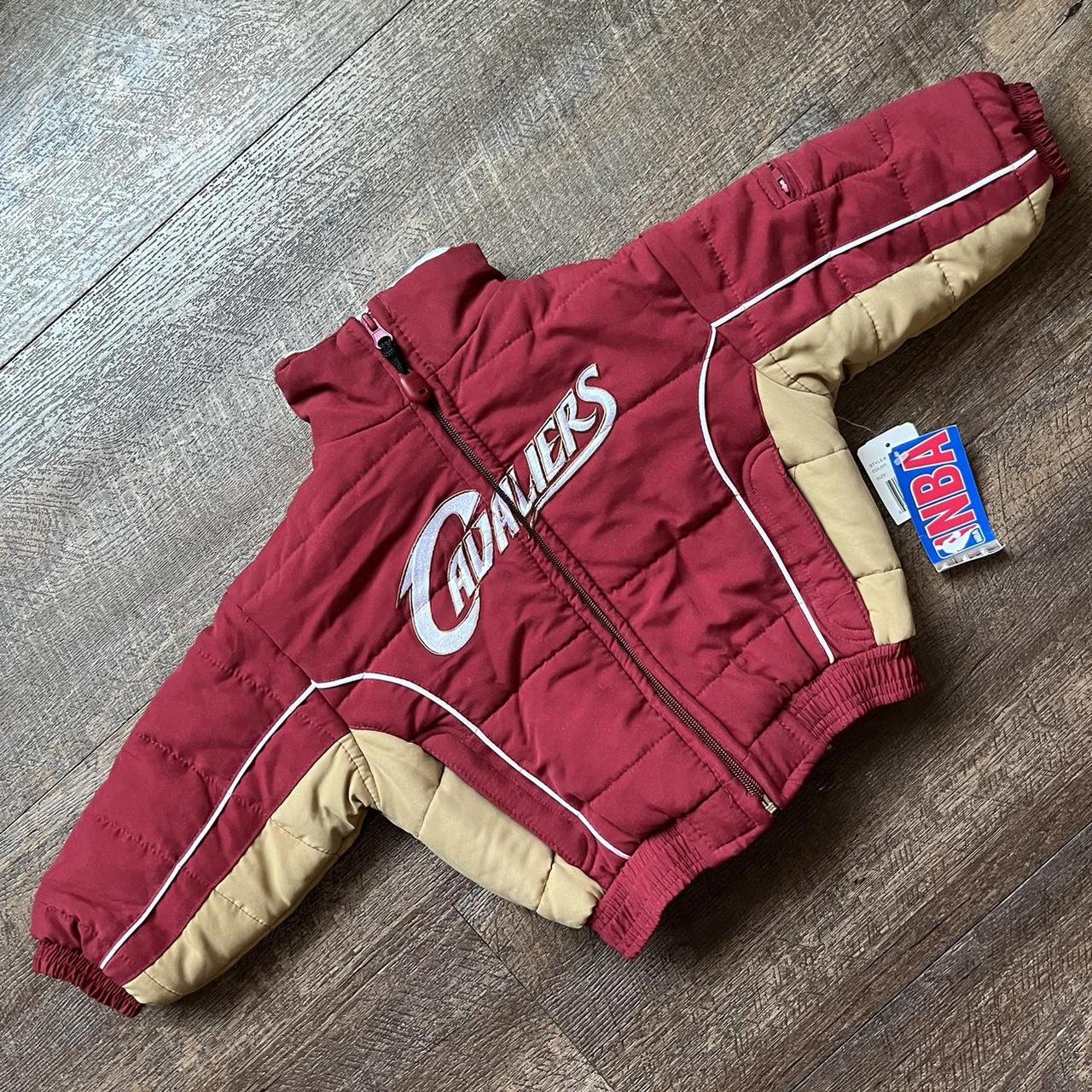 Vintage Y2K Cleveland Cavaliers Kids Jacket 🏀 ‼️‼️2T... - Depop