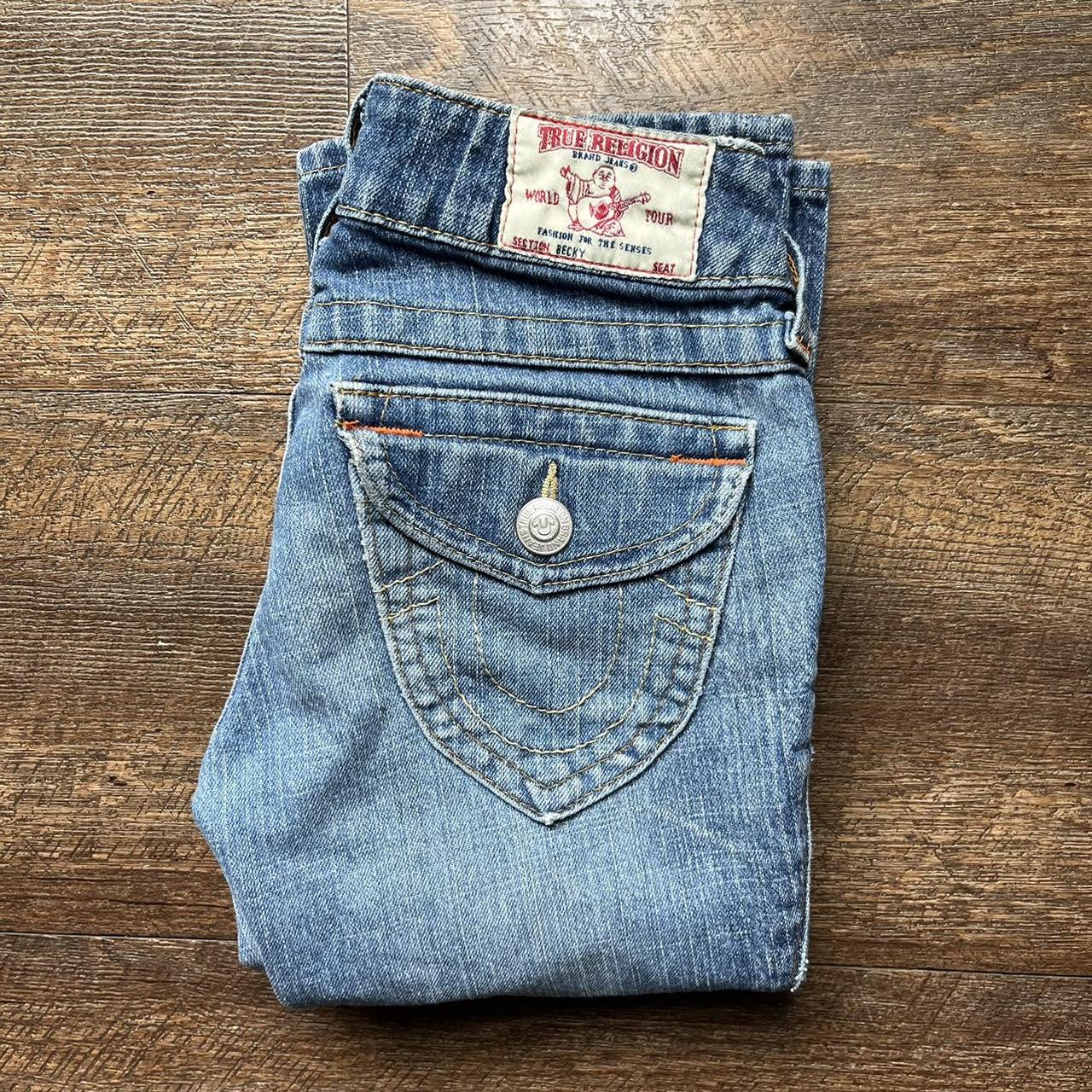 Vintage Y2K True Religion Becky Jeans... - Depop