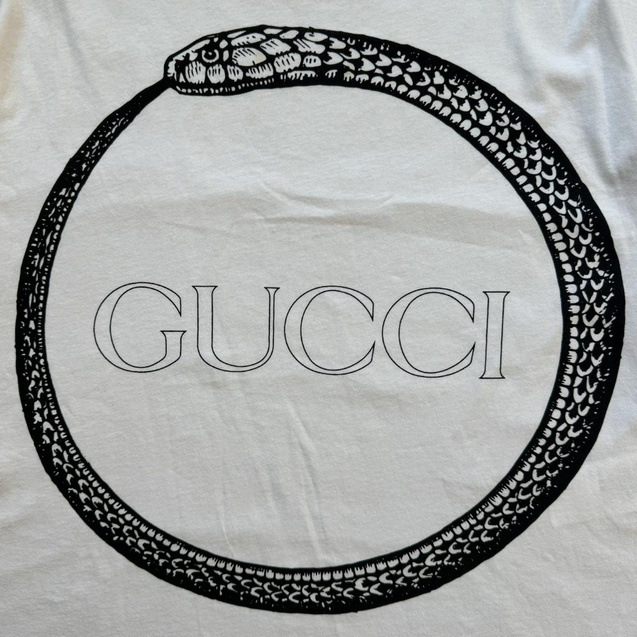 Gucci Men's White T-shirt (2)