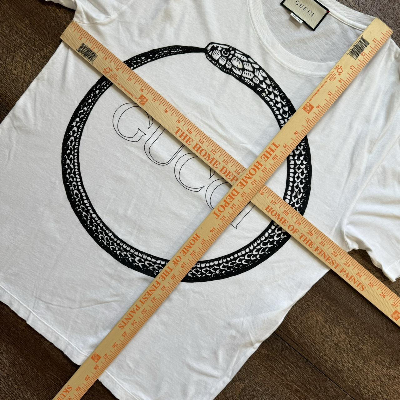 Gucci Men's White T-shirt (6)