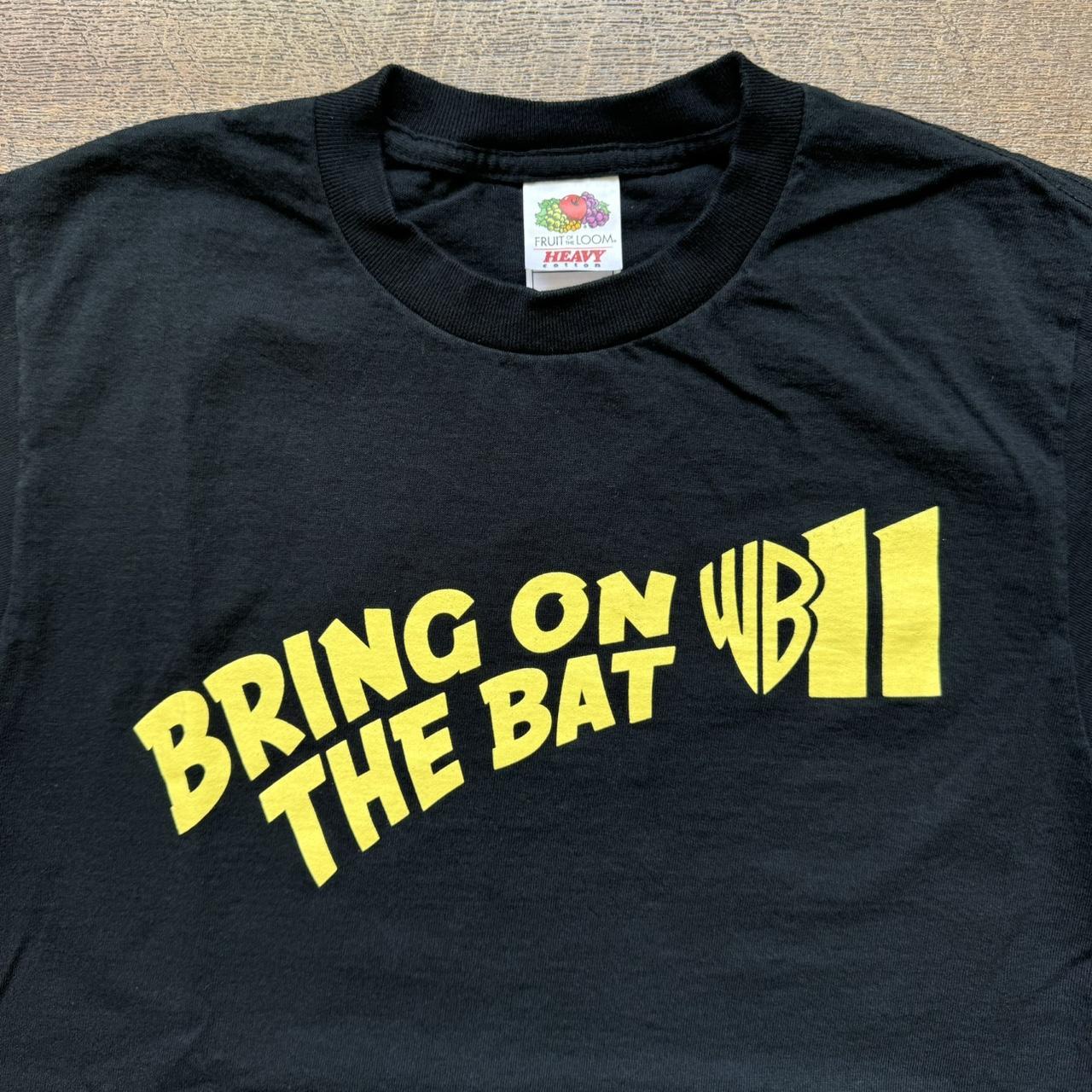 90s Fruit of the Loom BATMAN プリントスウェット 黒 90's FRUIT OF THE LOOM ''BATMAN'' Tシャツ 表記(XL) USA製