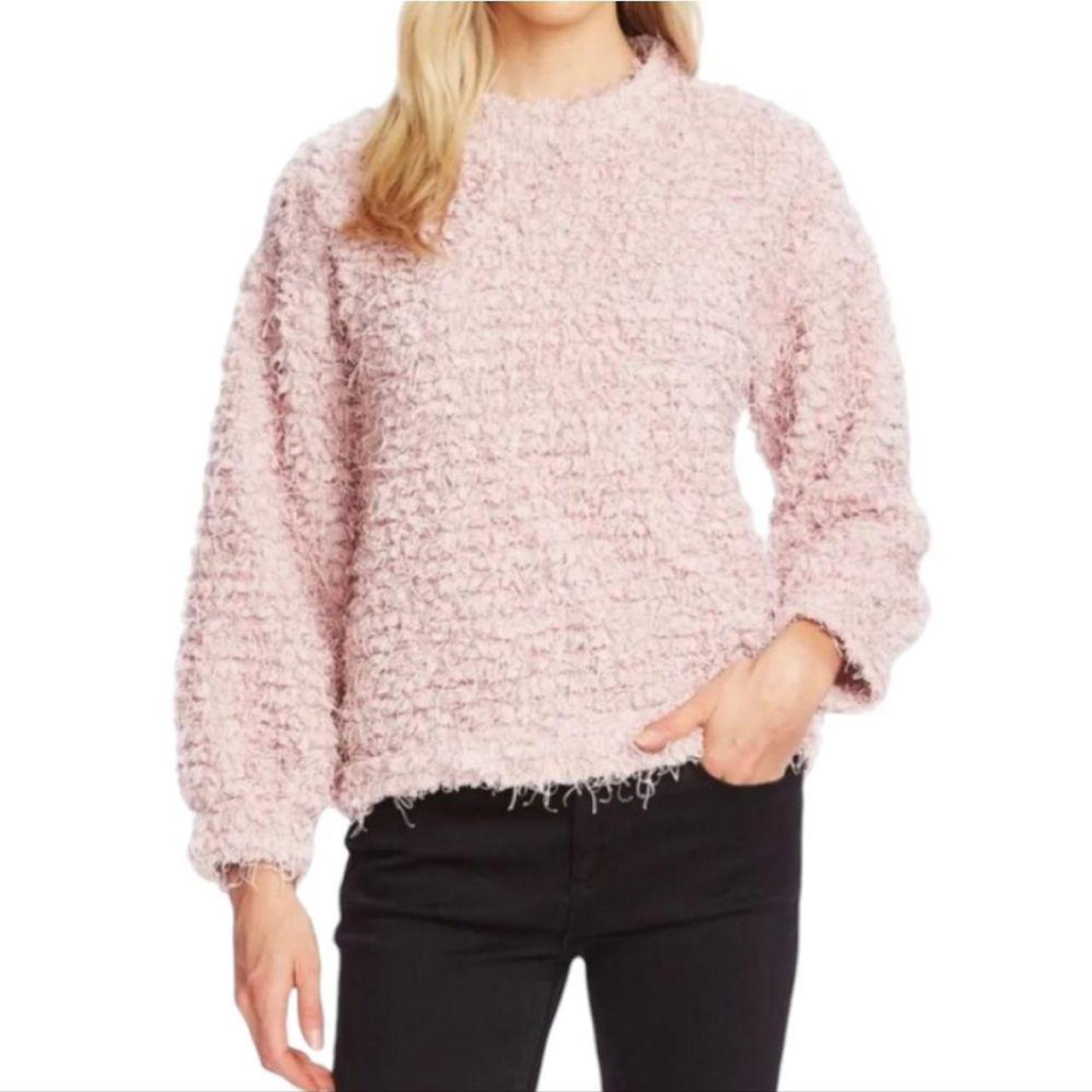 Vince Women's Sweater Pink XS – Vince Camuto Teddy Knit Pink