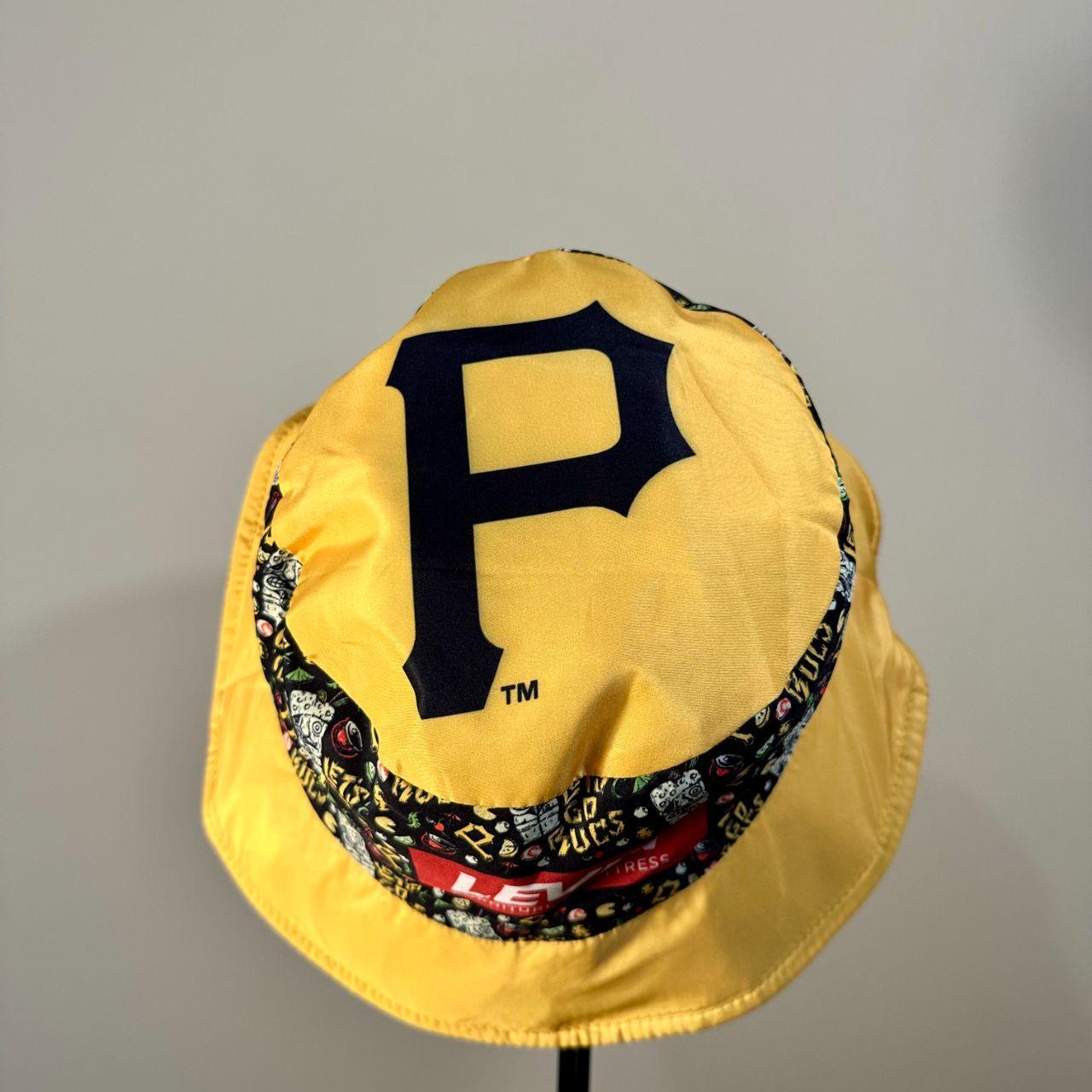 Source Unknown Men's Hat - Black/Yellow – Step ba… - image 5