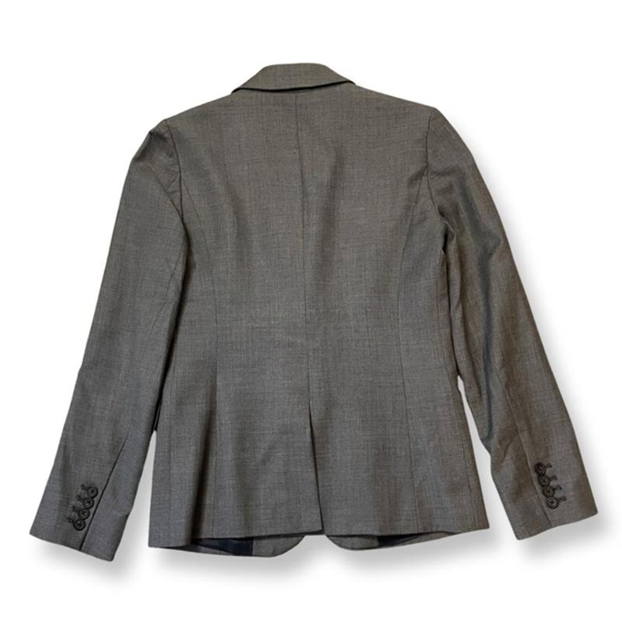 Pre-owned Wool Jacket In Grey